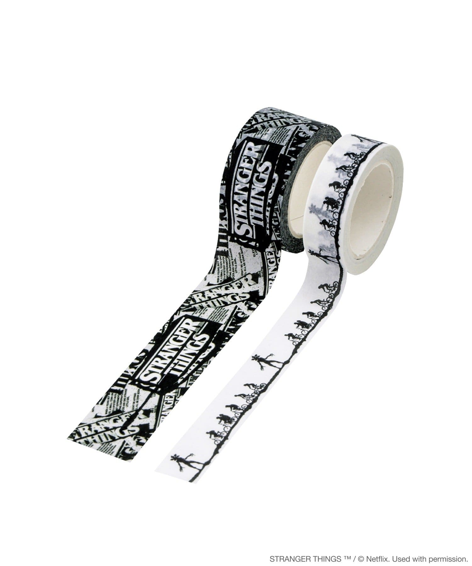 3COINS(スリーコインズ) マスキングテープ2巻セット／STRANGER THINGS