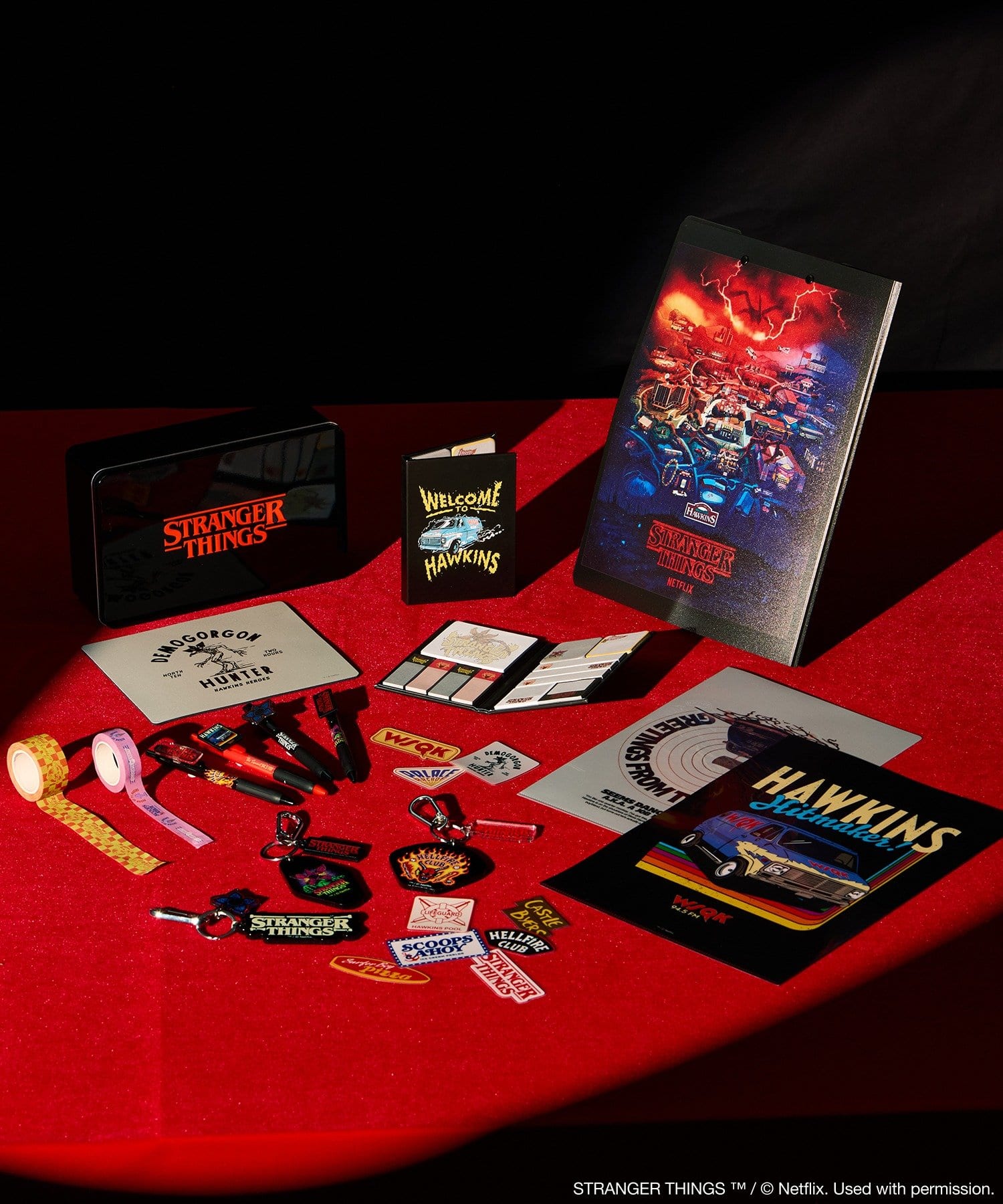 3COINS(スリーコインズ) マスキングテープ2巻セット／STRANGER THINGS