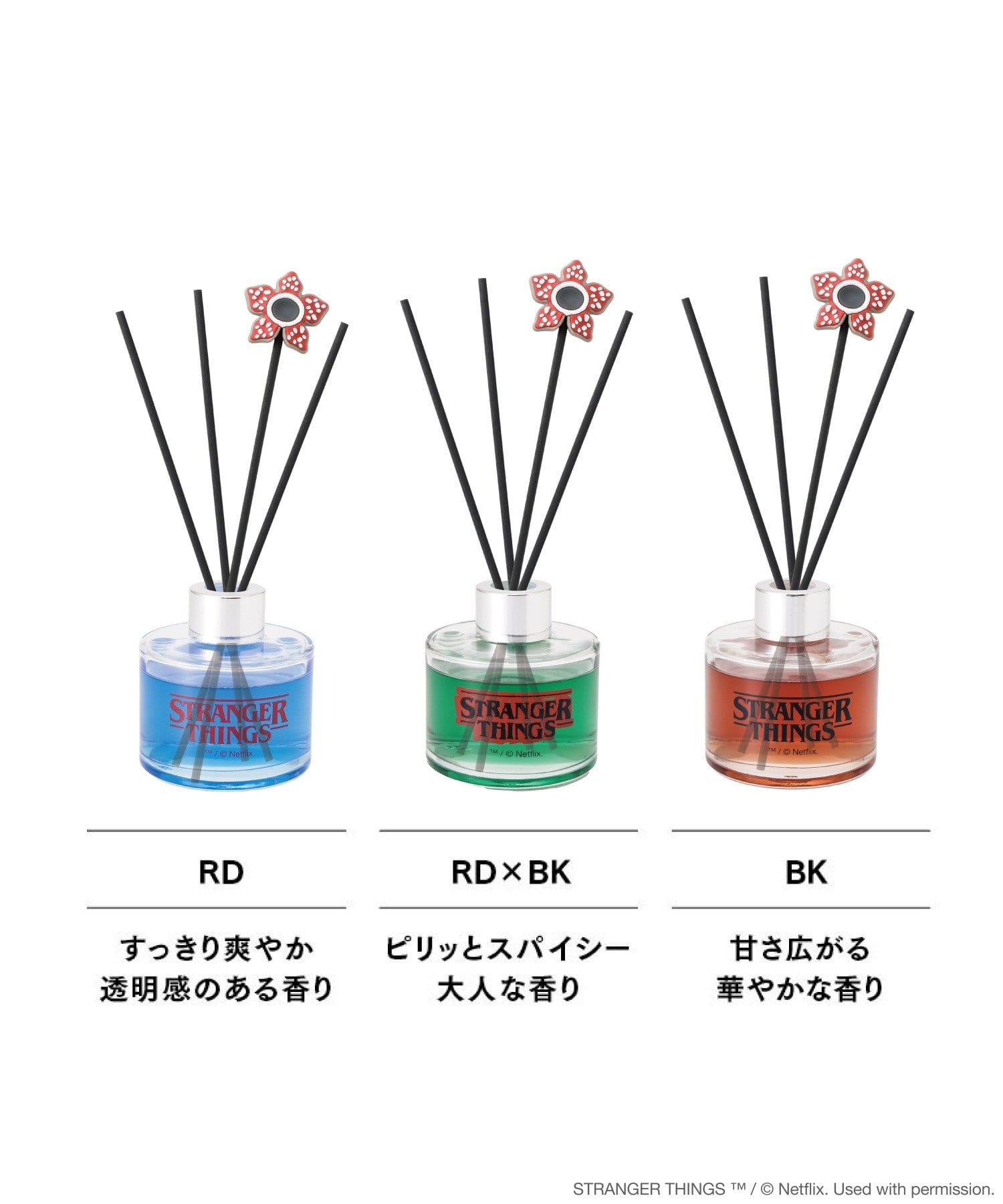 3COINS(スリーコインズ) リードディフューザー／STRANGER THINGS