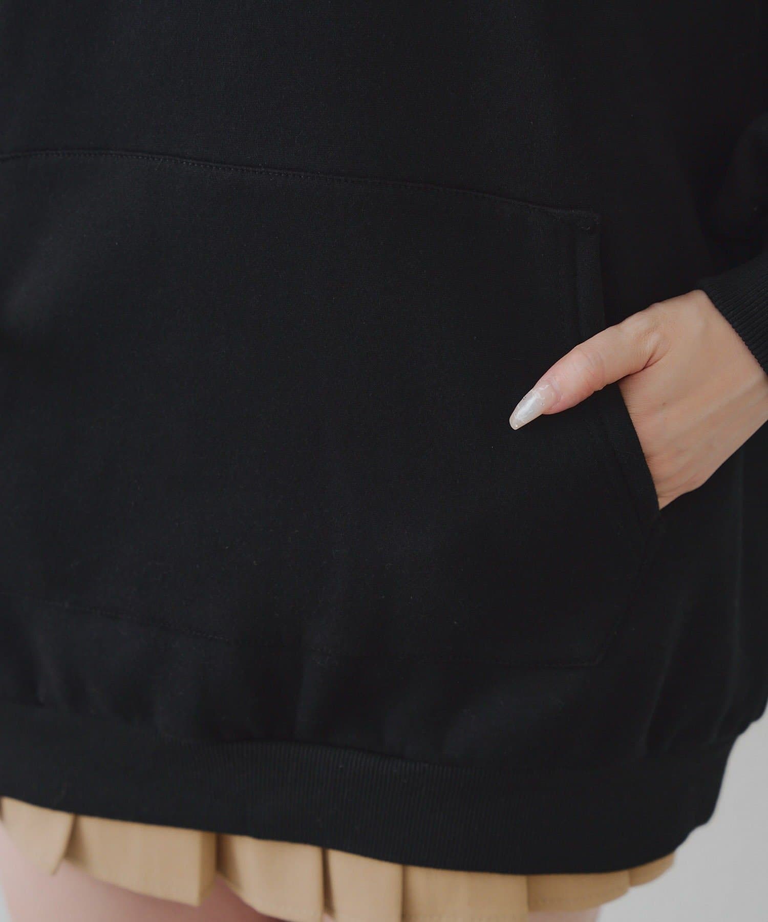 Remind me and forever(リマインドミーアンドフォーエバー) エンジェルプリント裏起毛パーカー