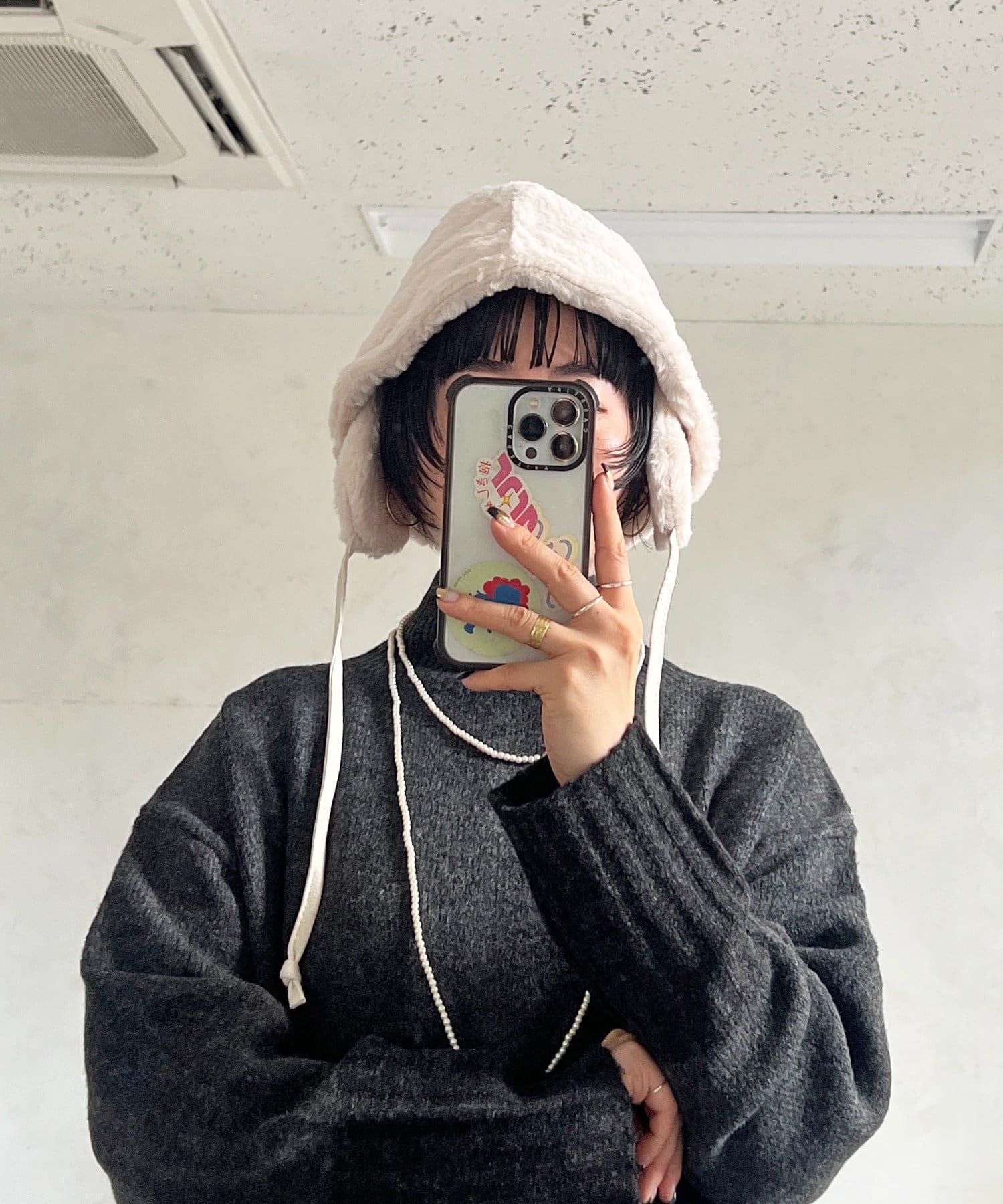 Croisiere(クロジエール) ファーバゲットハット