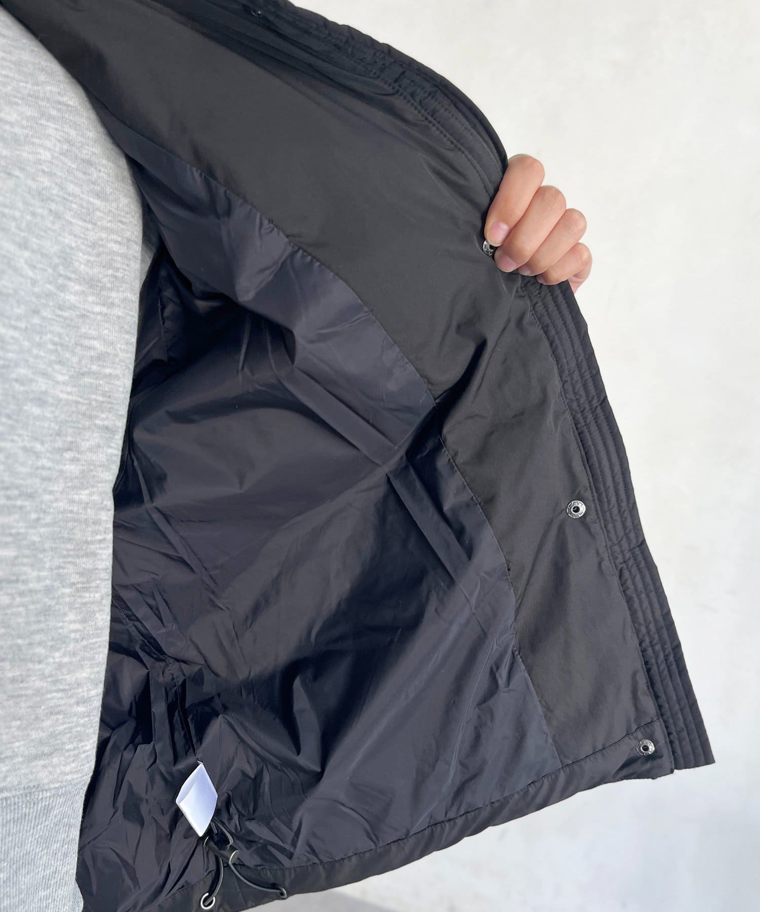 CPCM(シーピーシーエム) 【U.S. POLO ASSN.】襟コーデュロイ撥水中綿ジャケット