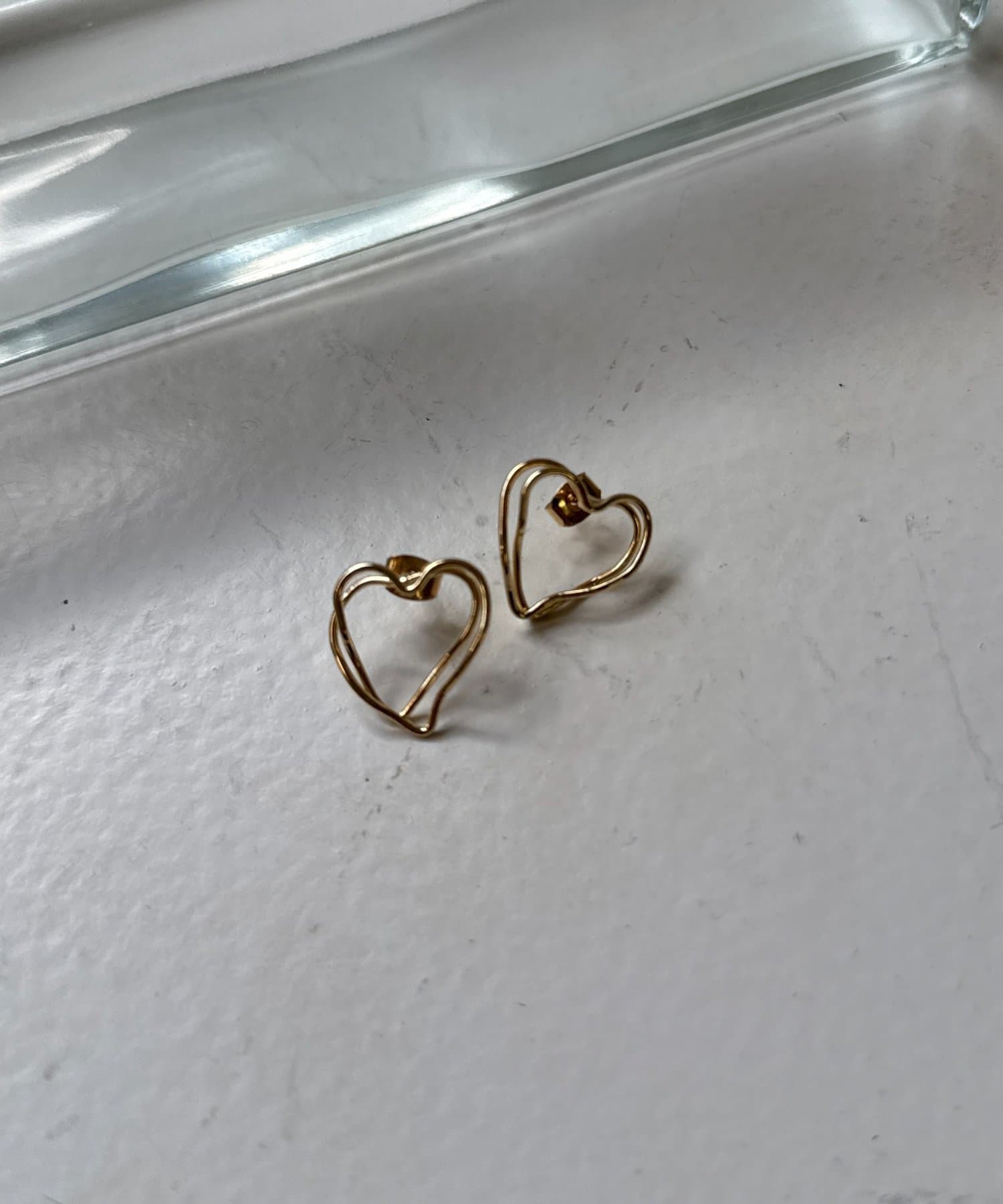 Chez toi(シェトワ) ニュアンスハートピアス