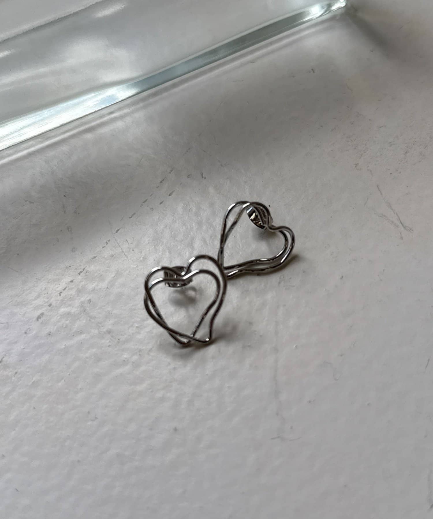 Chez toi(シェトワ) ニュアンスハートピアス