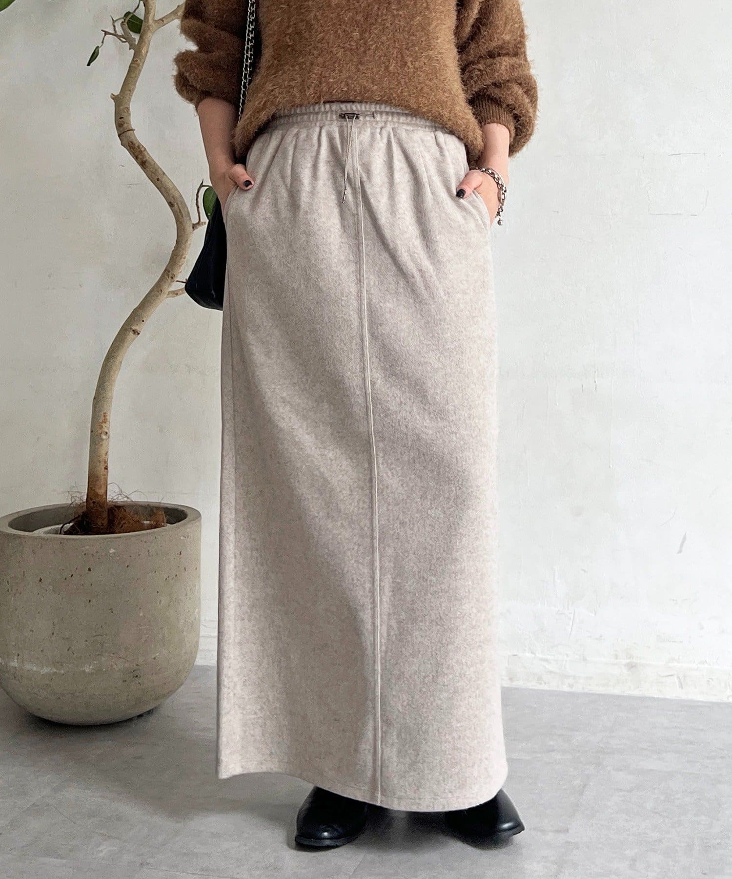 Croisiere(クロジエール) 圧縮ニットソースカート