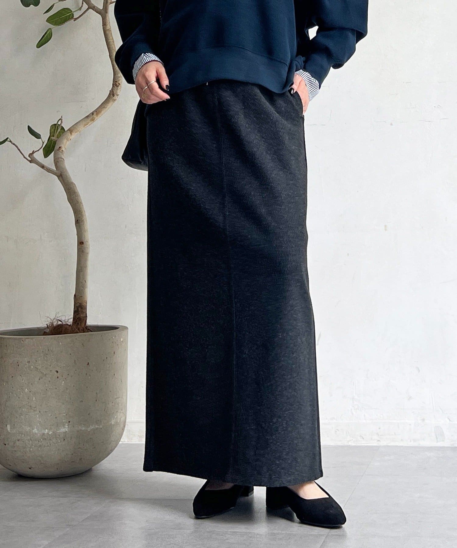 Croisiere(クロジエール) 圧縮ニットソースカート