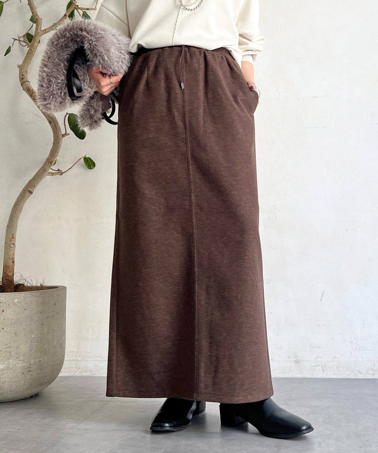 Croisiere(クロジエール) 圧縮ニットソースカート