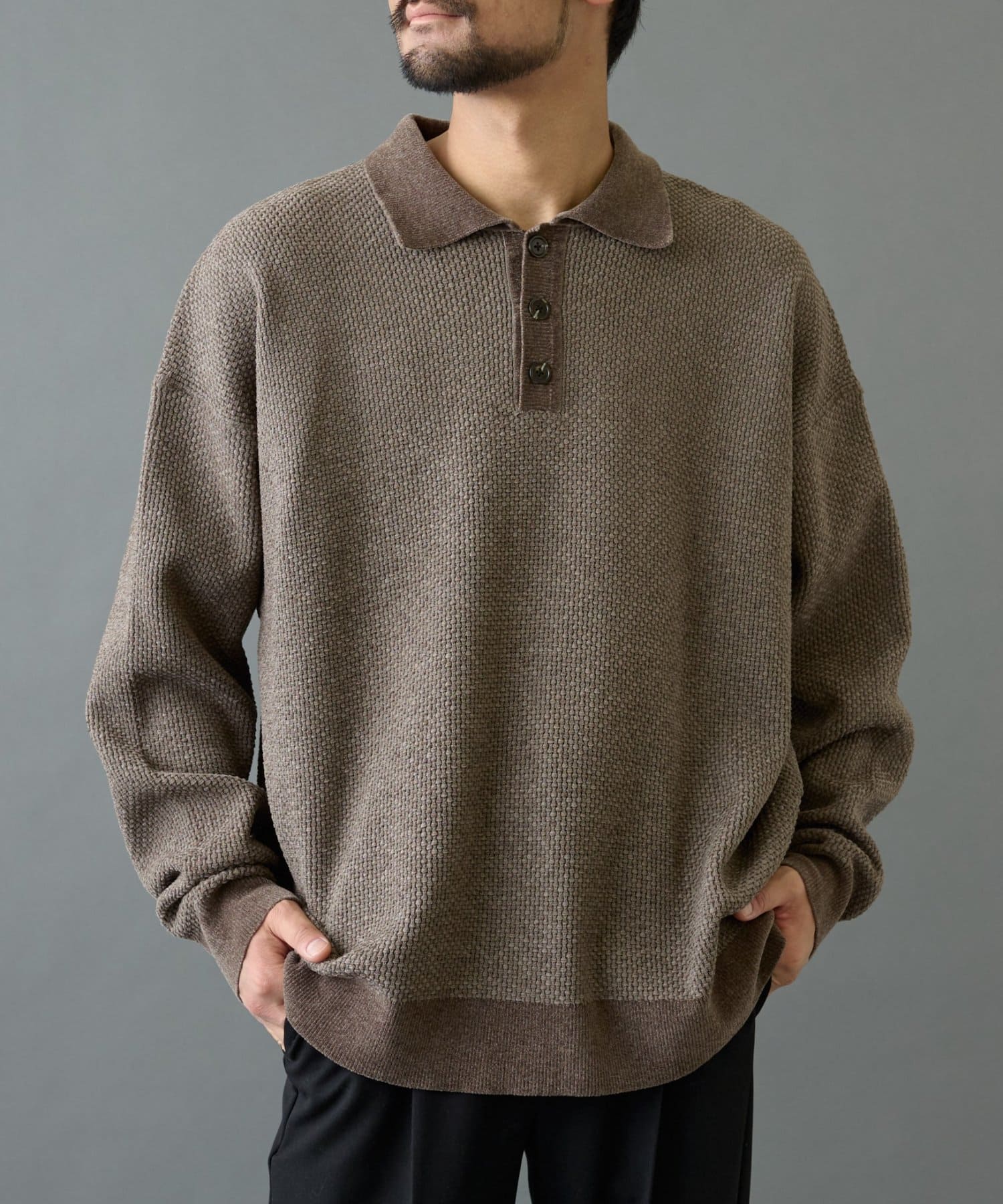 COLONY 2139(コロニー トゥーワンスリーナイン) モールニットポロ