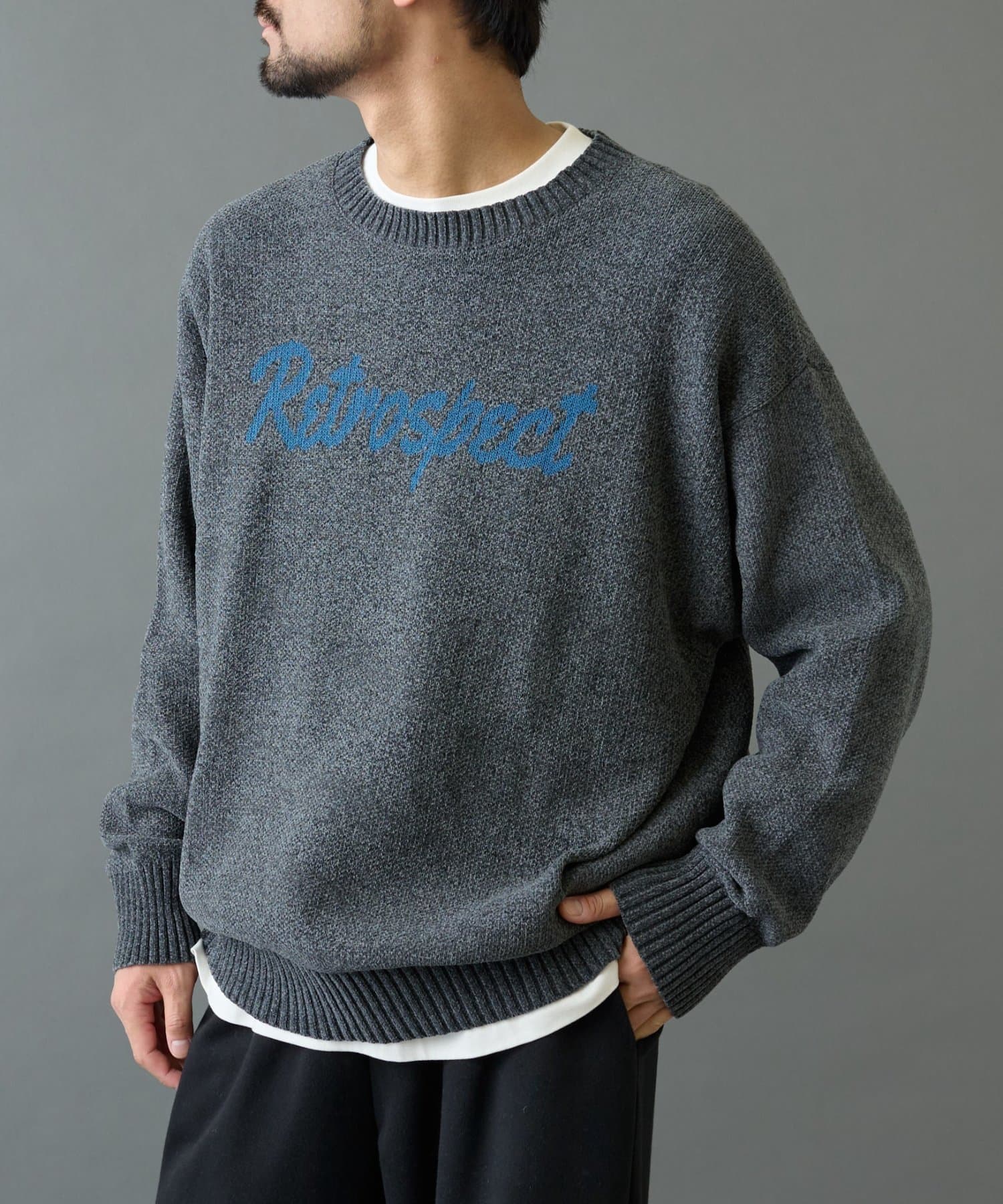 COLONY 2139(コロニー トゥーワンスリーナイン) モールロゴニットプルオーバー