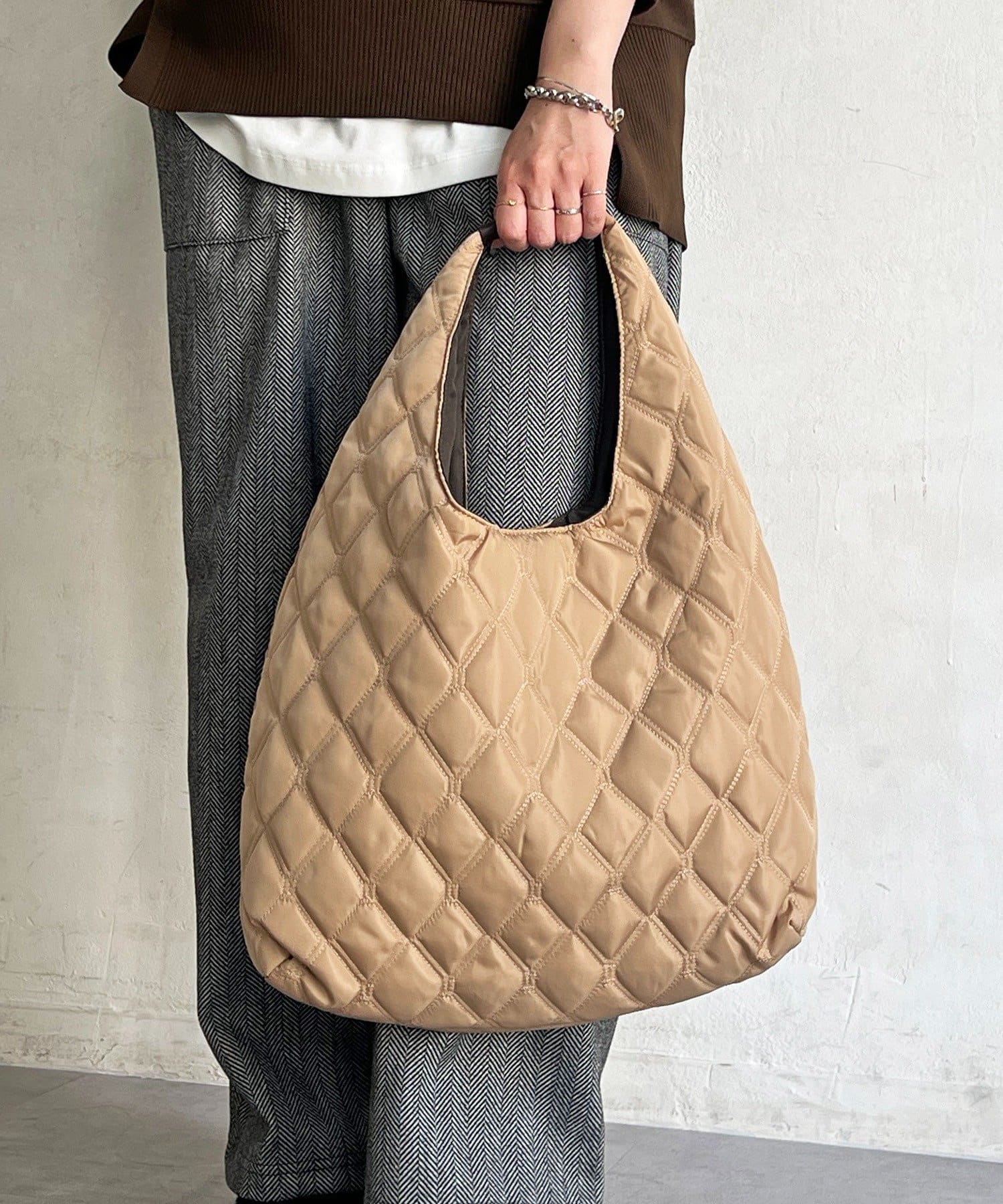 Croisiere(クロジエール) キルティングワンショルバッグ