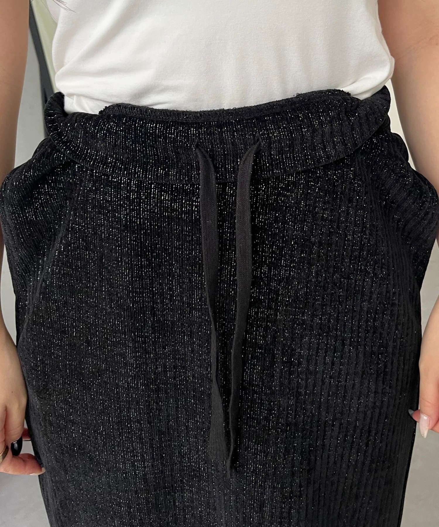 prose verse(プロズヴェール) ラメコーデュロイナロースカート