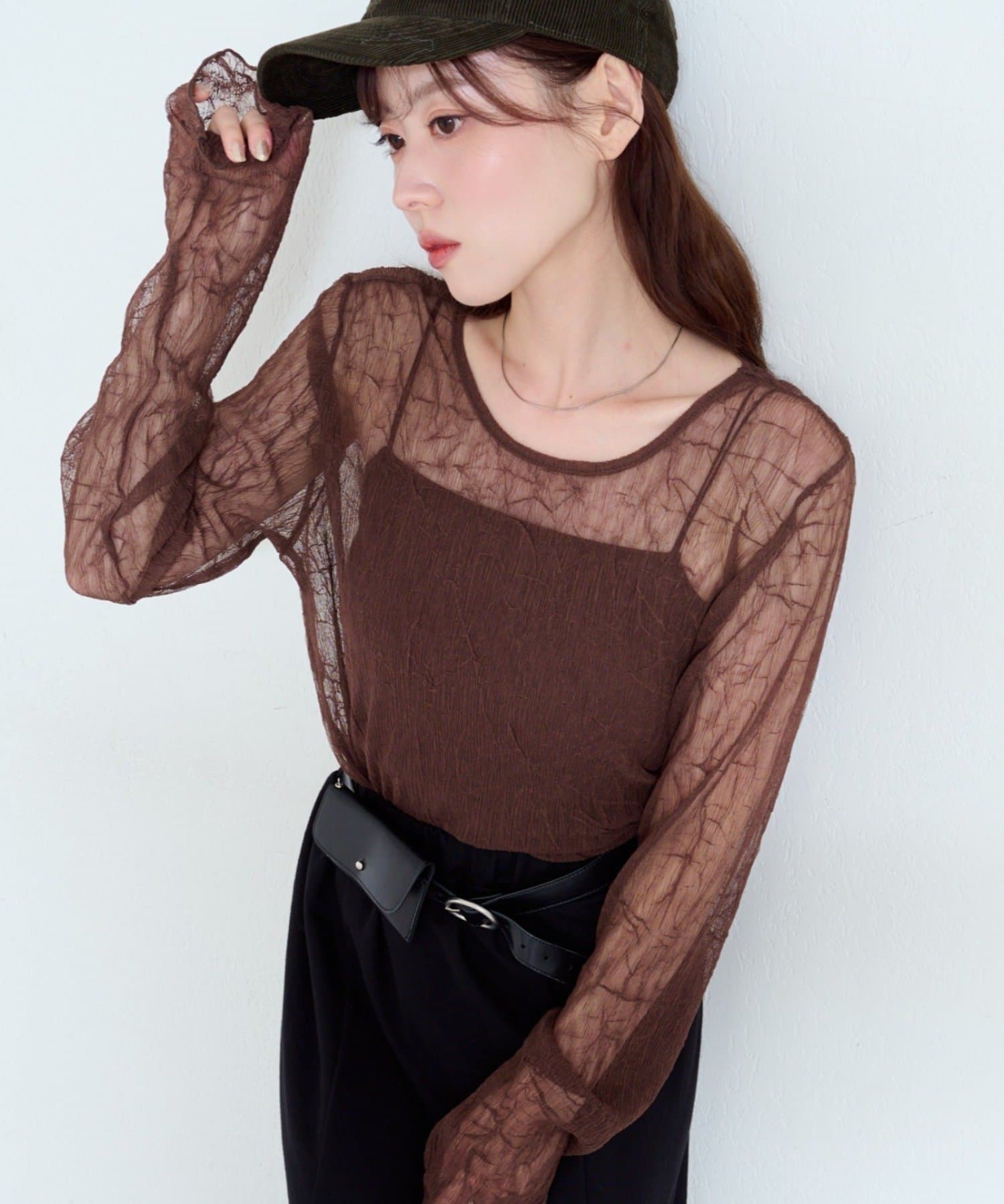 Kastane(カスタネ) ランダムチュールメローTEE