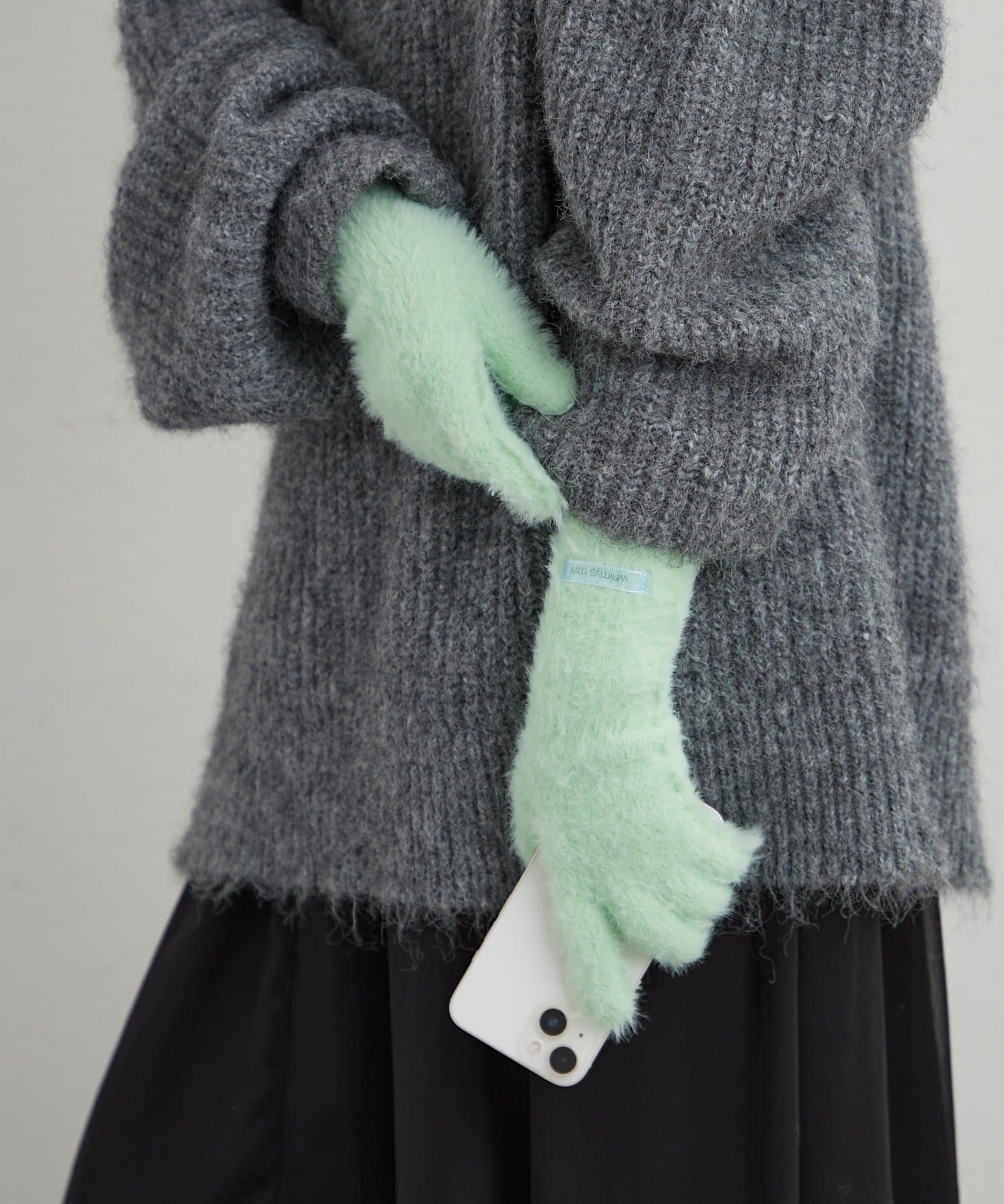 mystic(ミスティック) タグ付きニットグローブ