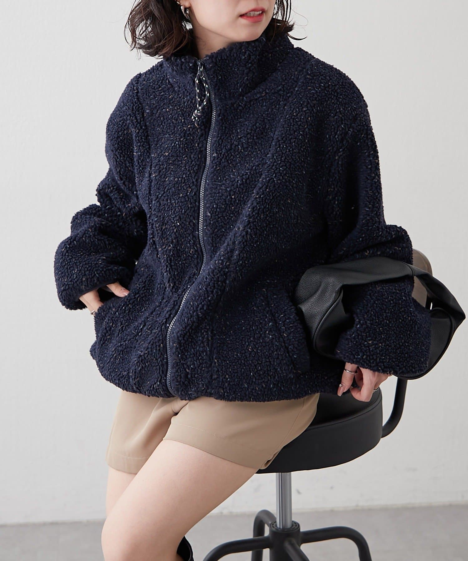 ネップボアブルゾン | Remind me and forever(リマインドミーアンド