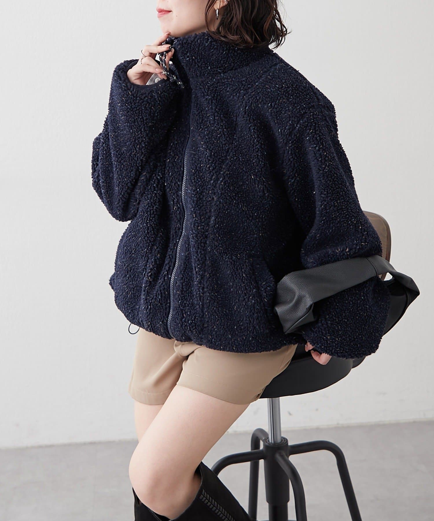 ネップボアブルゾン | Remind me and forever(リマインドミーアンド