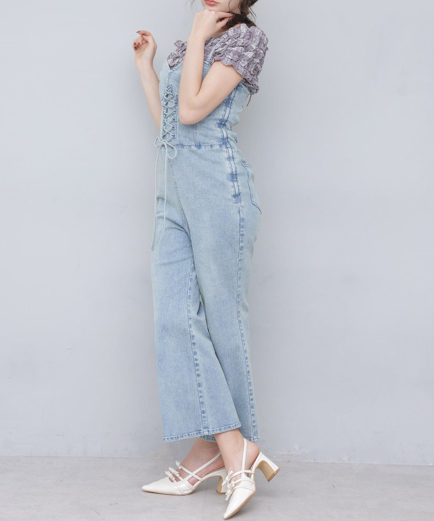 NICE CLAUP / OLIVE des OLIVE OUTLET(ナイスクラップ  / オリーブ デ オリーブ アウトレット) Seemiくしゅくしゅビスチェ