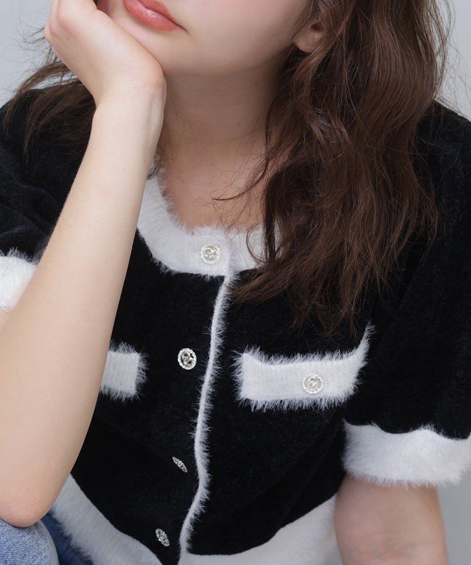 NICE CLAUP / OLIVE des OLIVE OUTLET(ナイスクラップ  / オリーブ デ オリーブ アウトレット) Seemiニットセットアップ