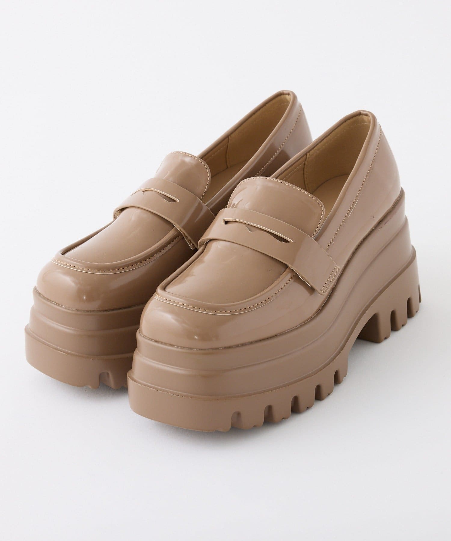 KBF スニーカーソールローファー ブラウン KBF ケービーエフ