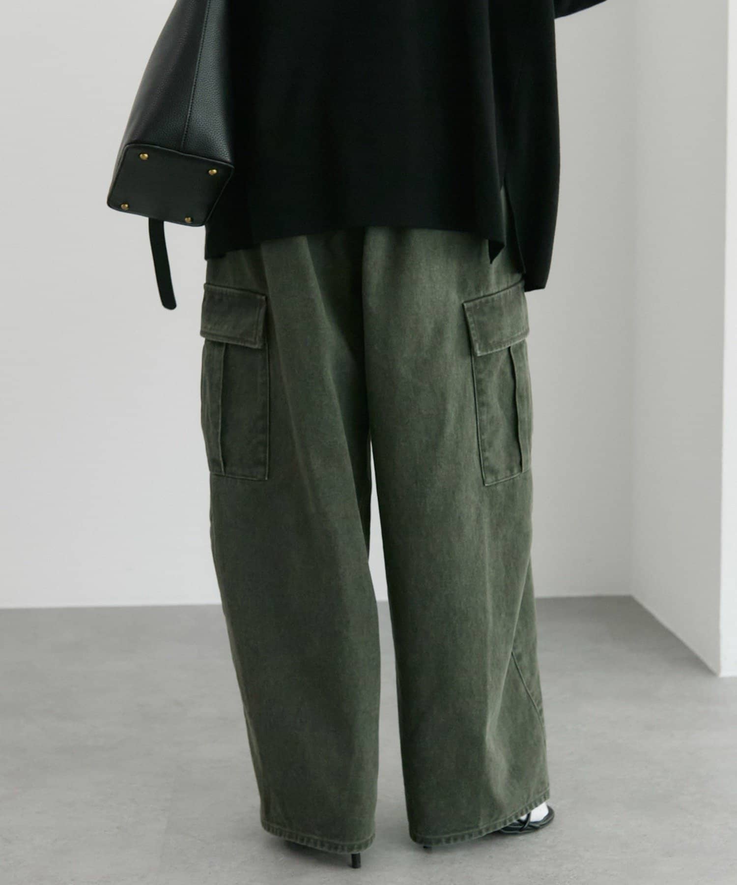 カーブシルエットカーゴパンツ　PUAL CE CIN ピュアルセシン カーブシルエットカーゴパンツ（カーゴパンツ）｜PUAL CE CIN