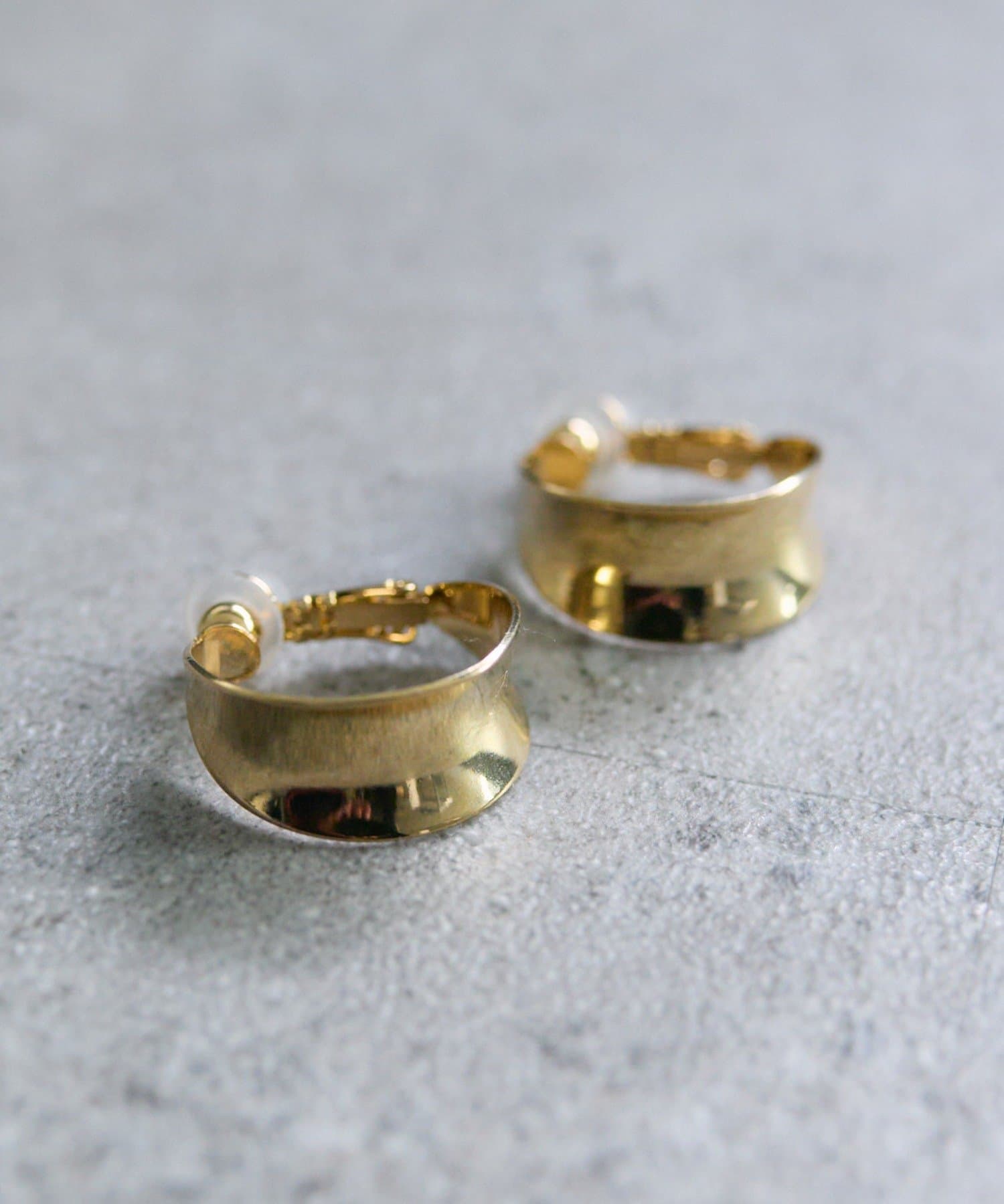 PUAL CE CIN(ピュアルセシン) メタルフープイヤリング