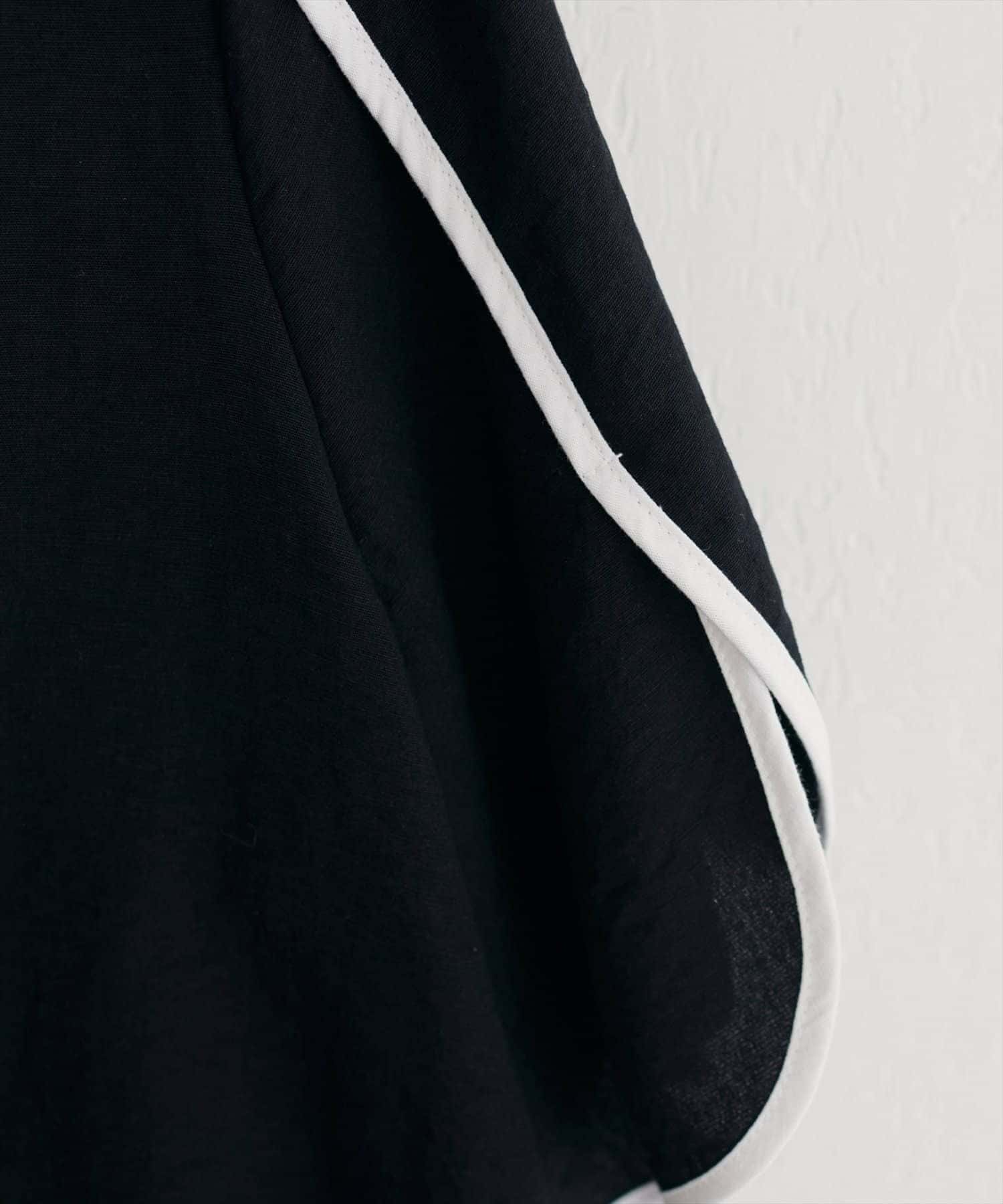 NICE CLAUP / OLIVE des OLIVE OUTLET(ナイスクラップ  / オリーブ デ オリーブ アウトレット) 【natural couture】ハチワレスリーブ麻調ブラウス