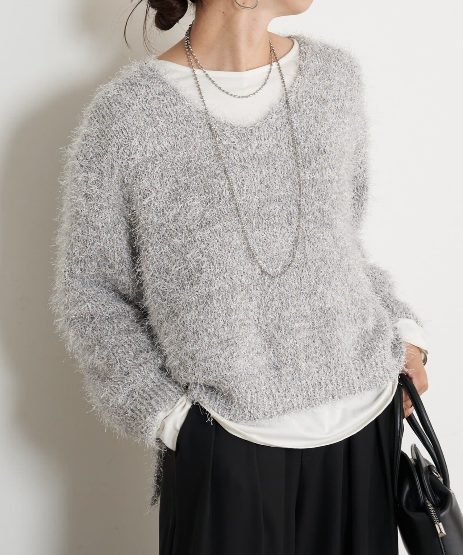 Jena　espace merveilleux(ジェナ　エスパスメルヴェイユ) フィルムヤーンニット