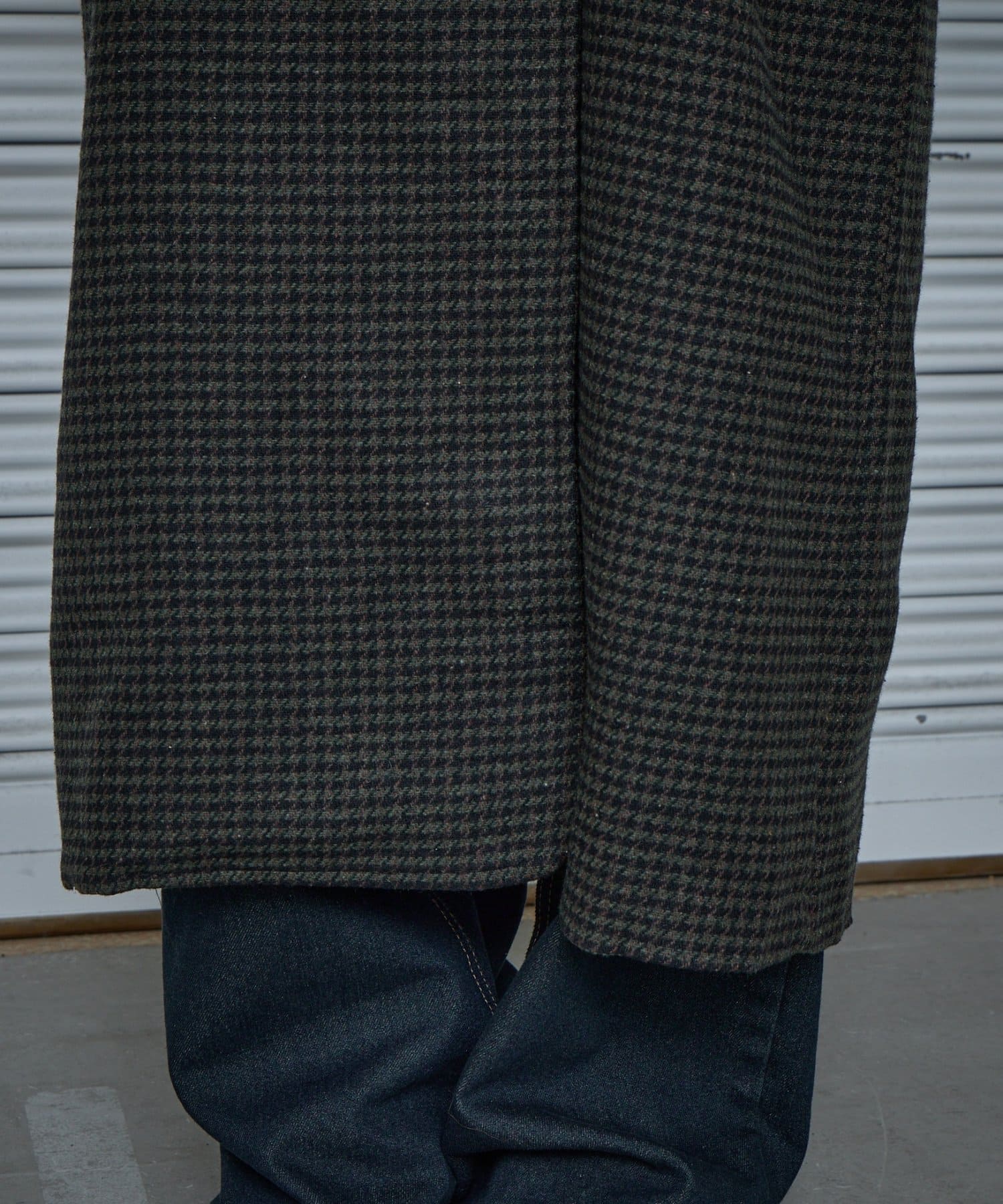 -goocy-(グーシー) チェックロングコート