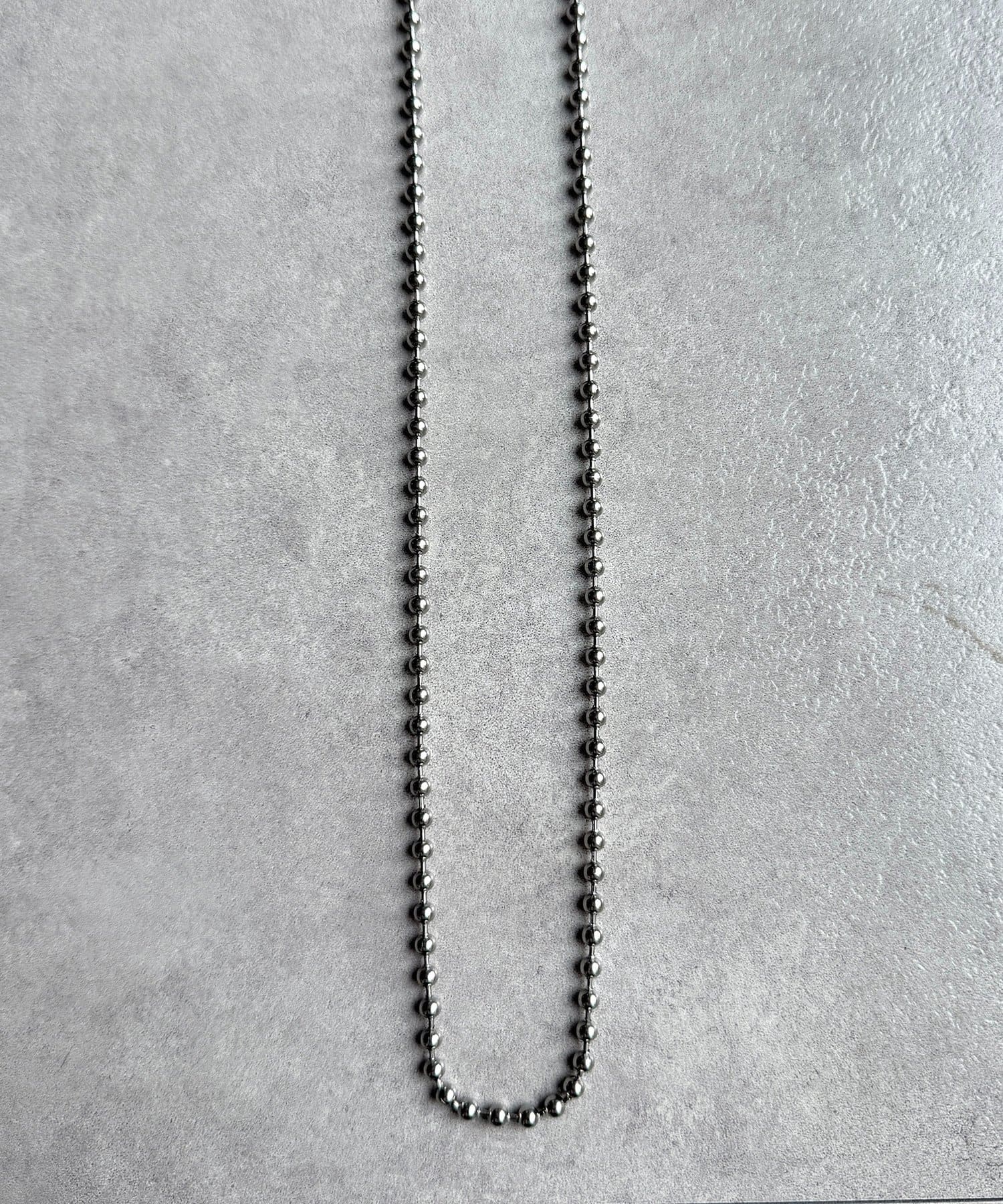 CPCM(シーピーシーエム) シルバーボールネックレス