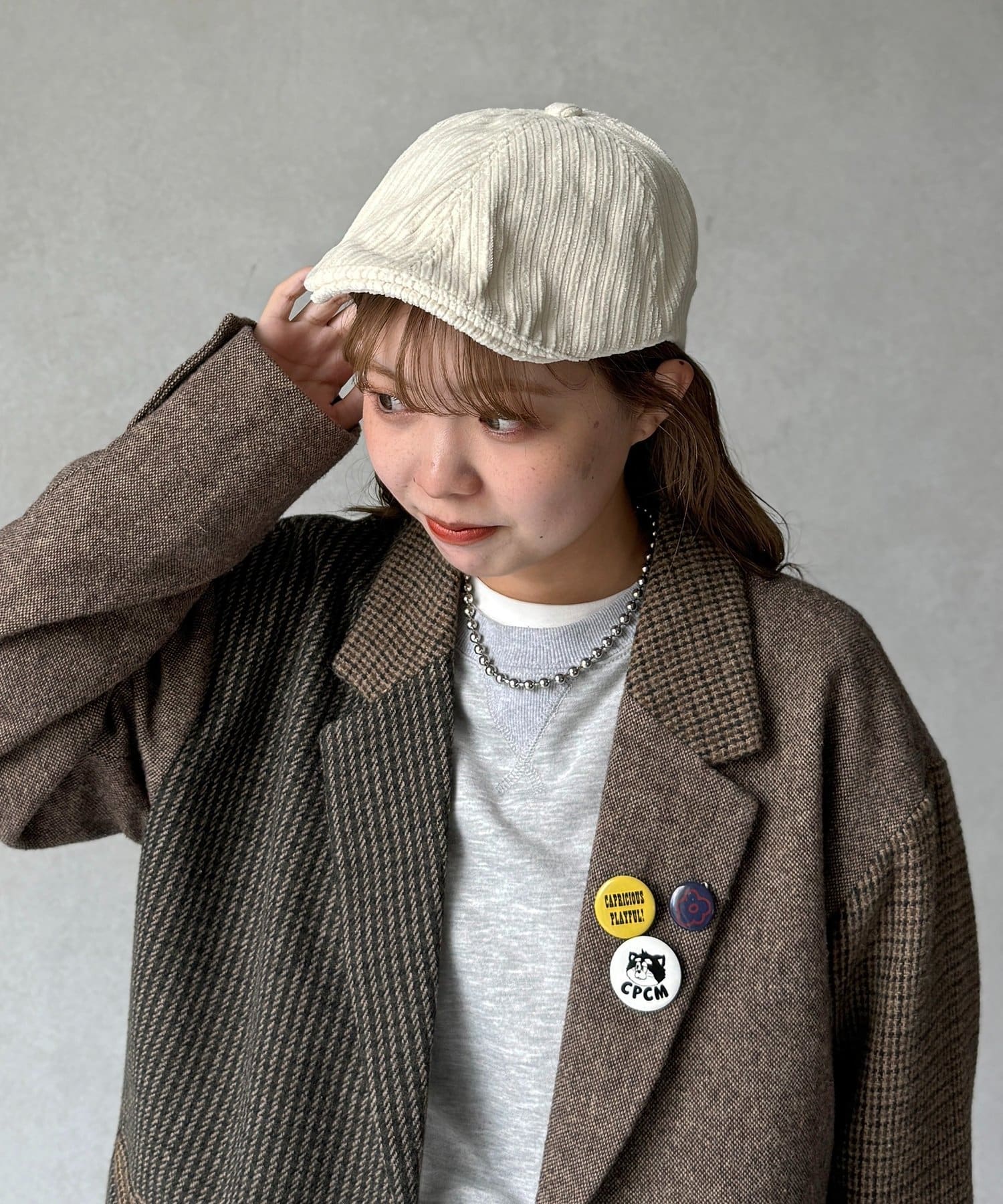 CPCM(シーピーシーエム) コーデュロイハンチング