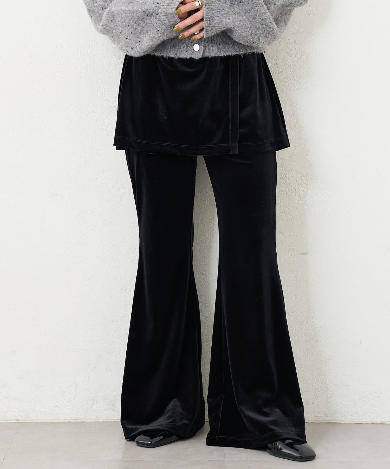 Kastane(カスタネ) 【2サイズ展開/低身長サイズ】B ベロアスカパン