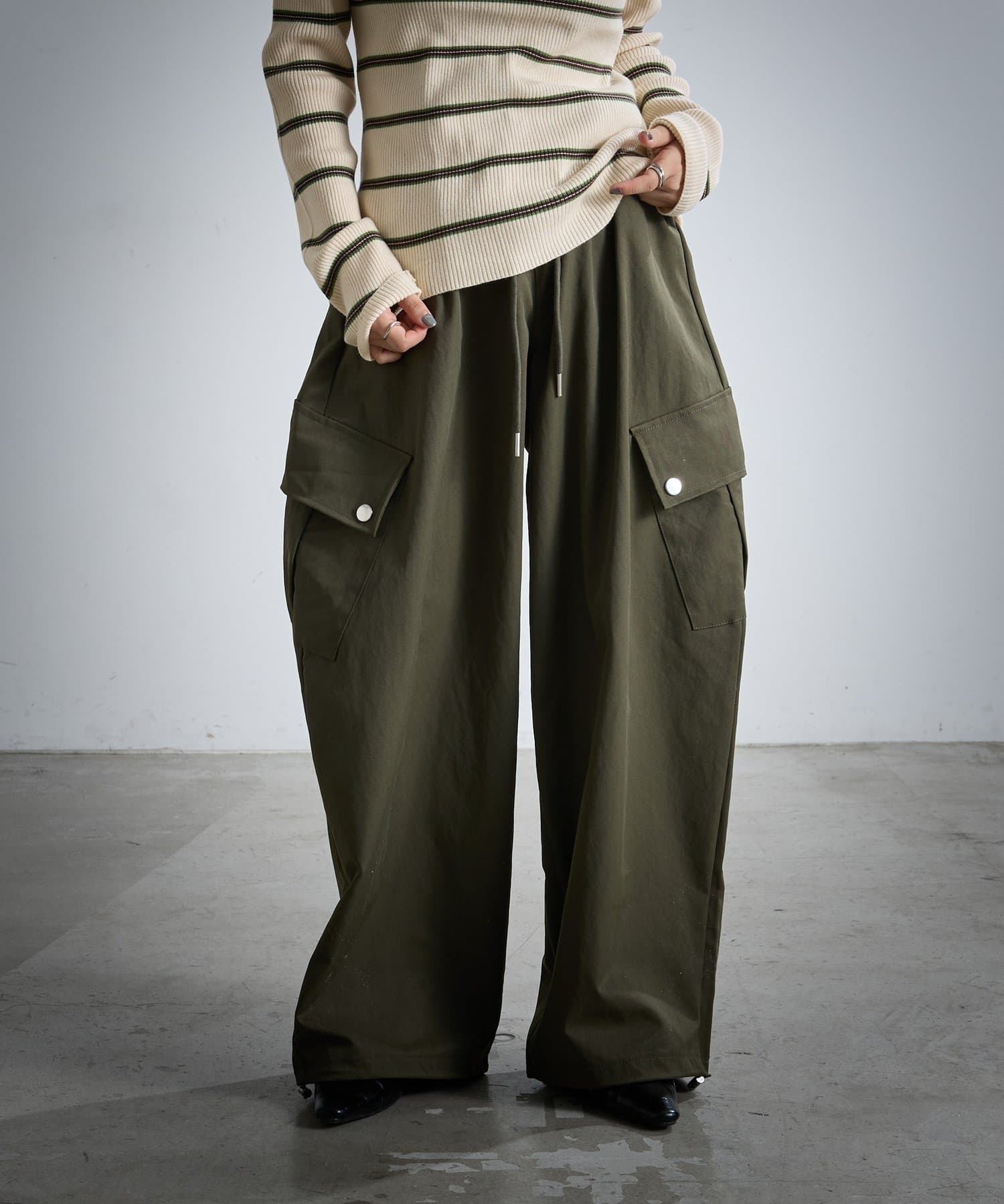 -goocy-(グーシー) カーゴワイドパンツ