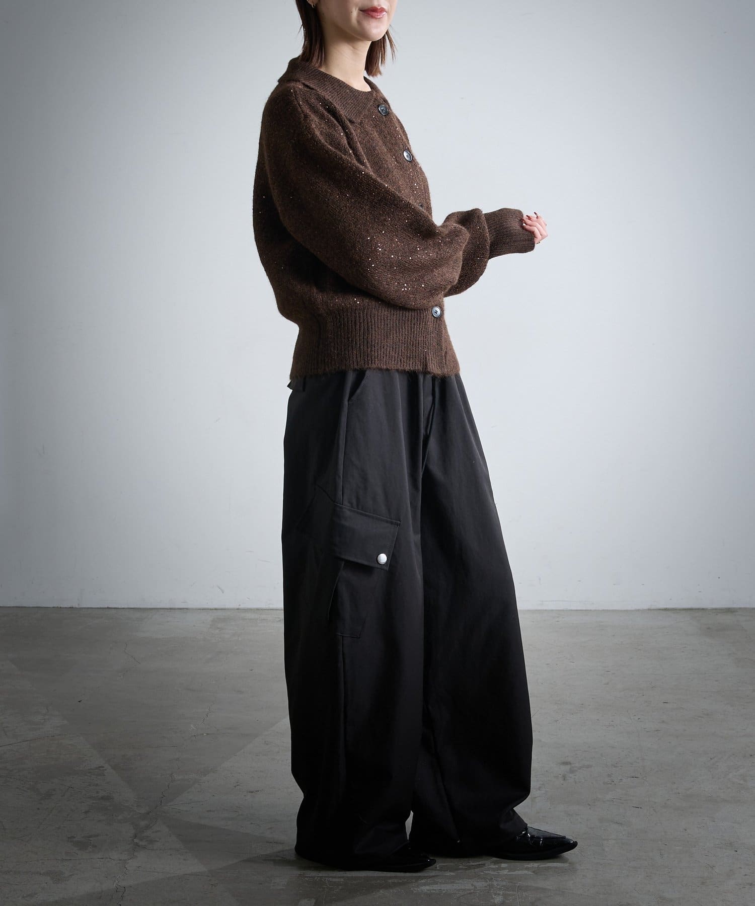 -goocy-(グーシー) カーゴワイドパンツ