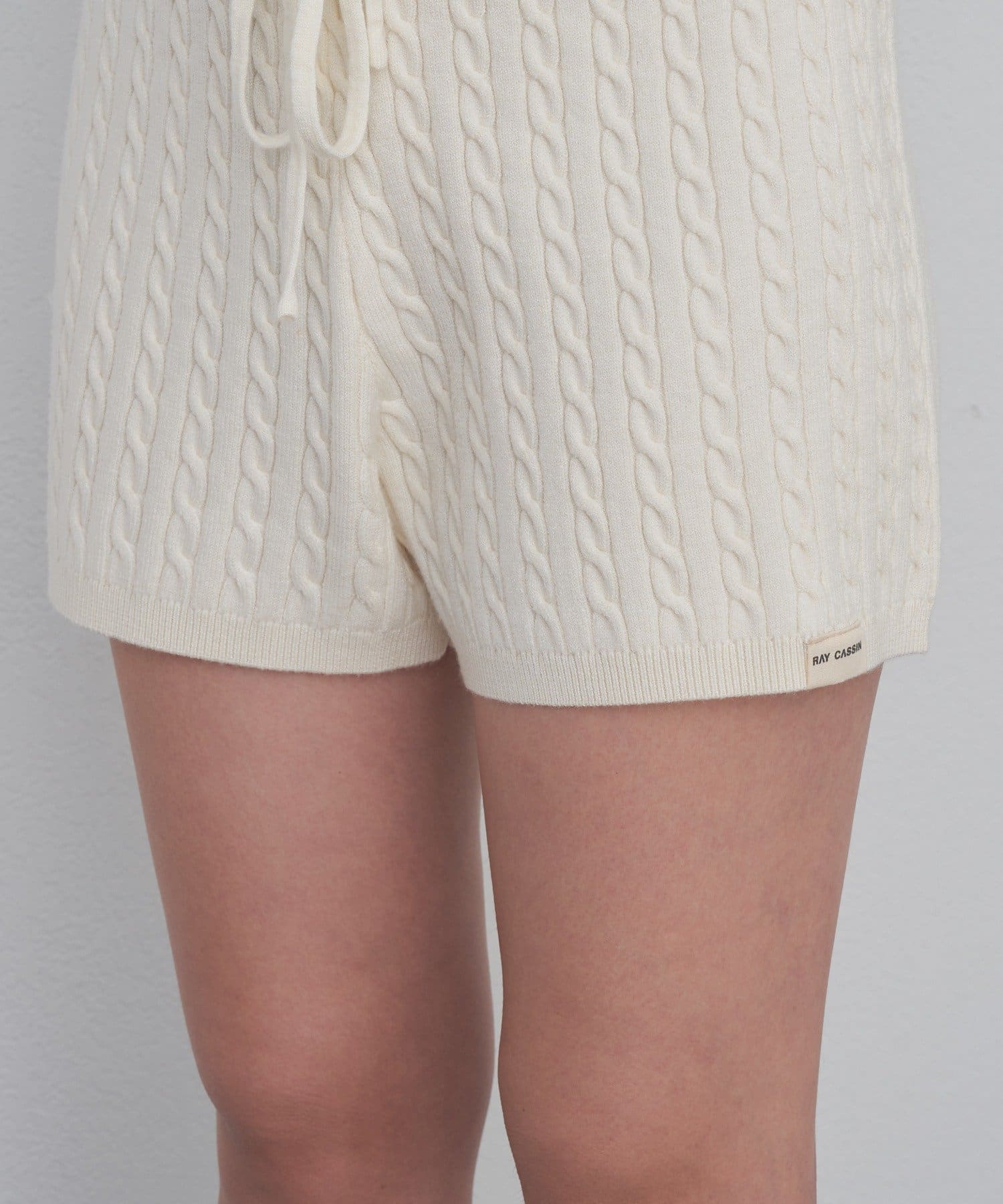 RAY CASSIN(レイカズン) ケーブルショートパンツ