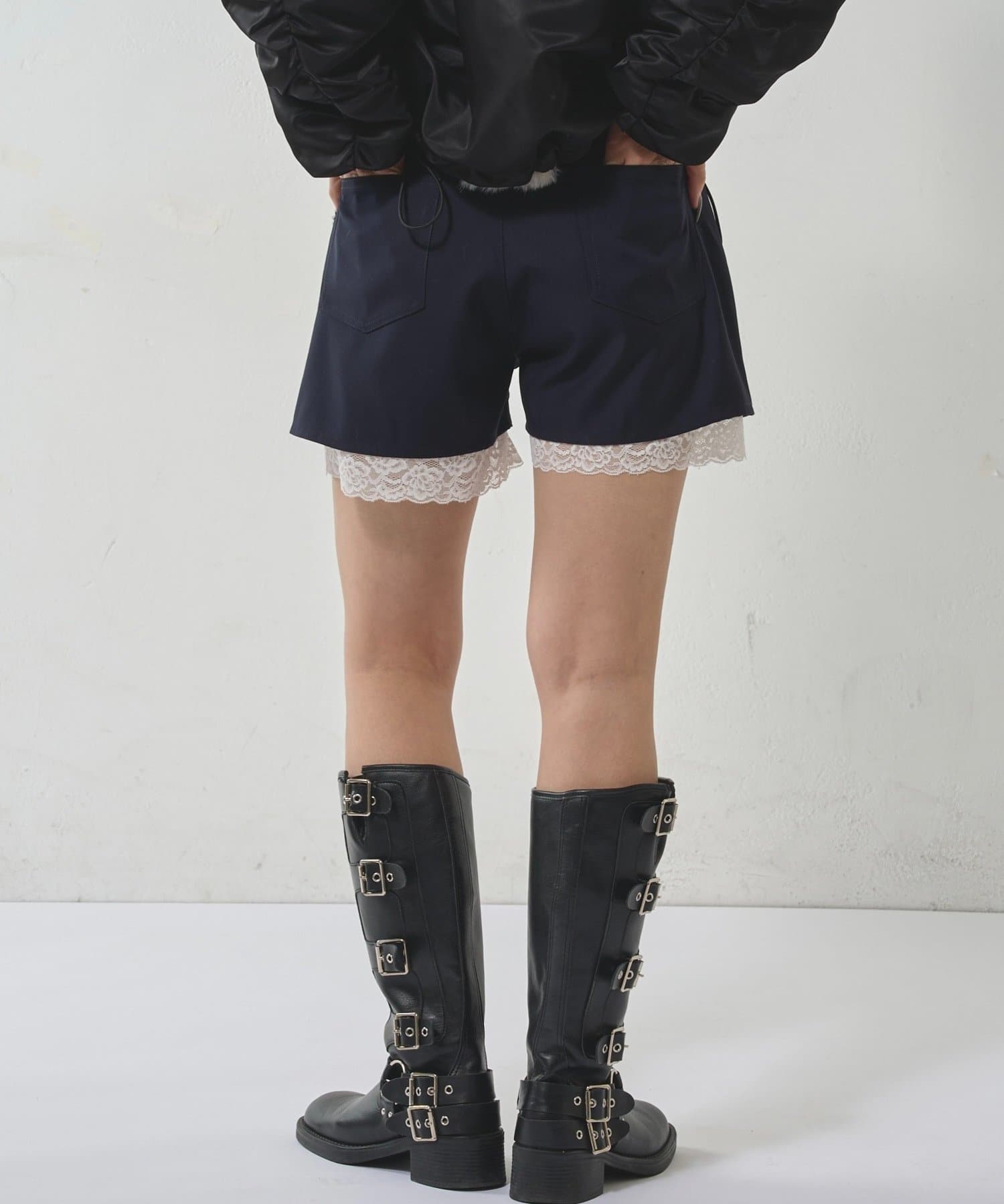 WHO’S WHO gallery(フーズフーギャラリー) レースレイヤードTRショーツ