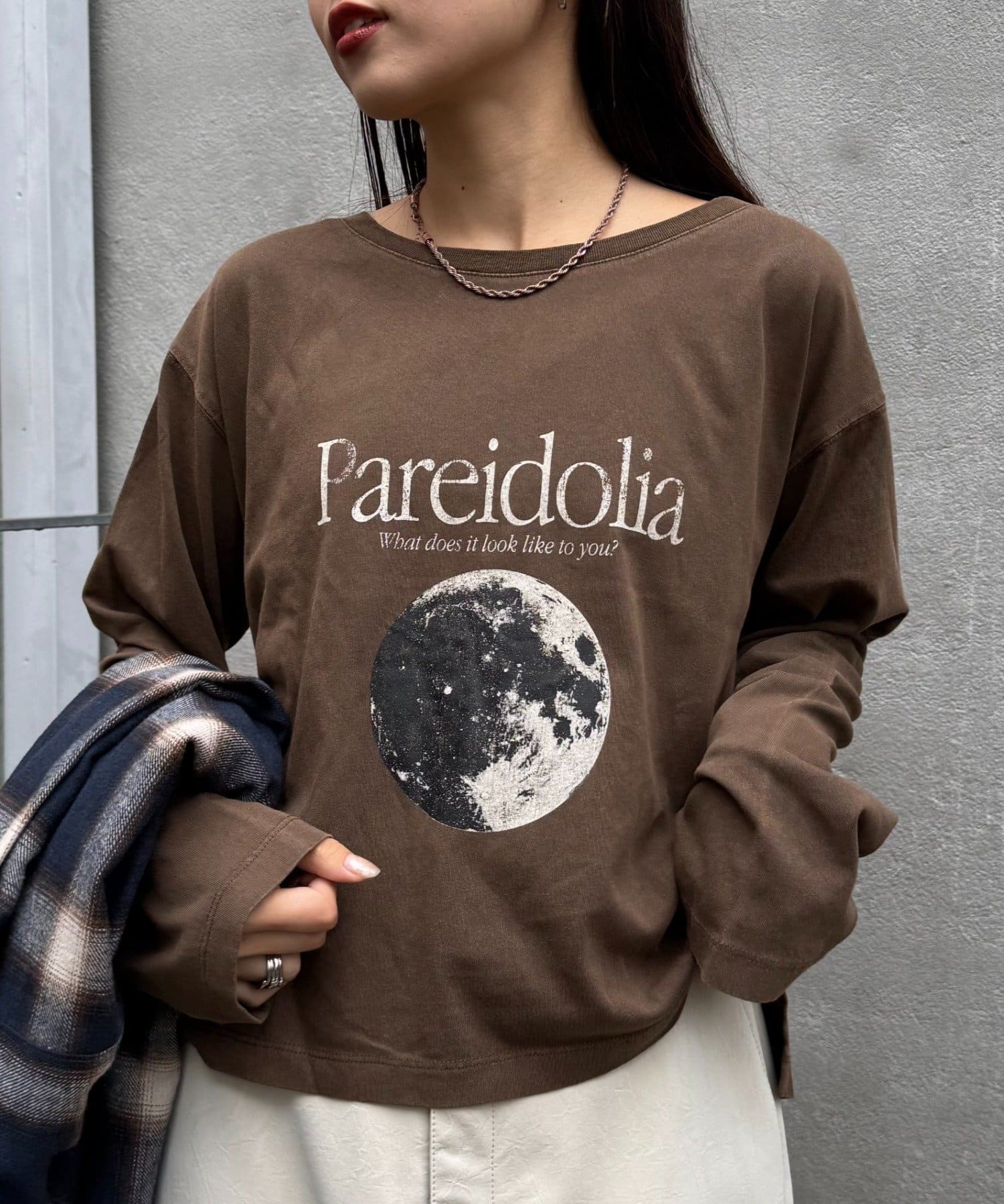 CIAOPANIC TYPY(チャオパニックティピー) クロップド丈ピグメントフォトプリントTee
