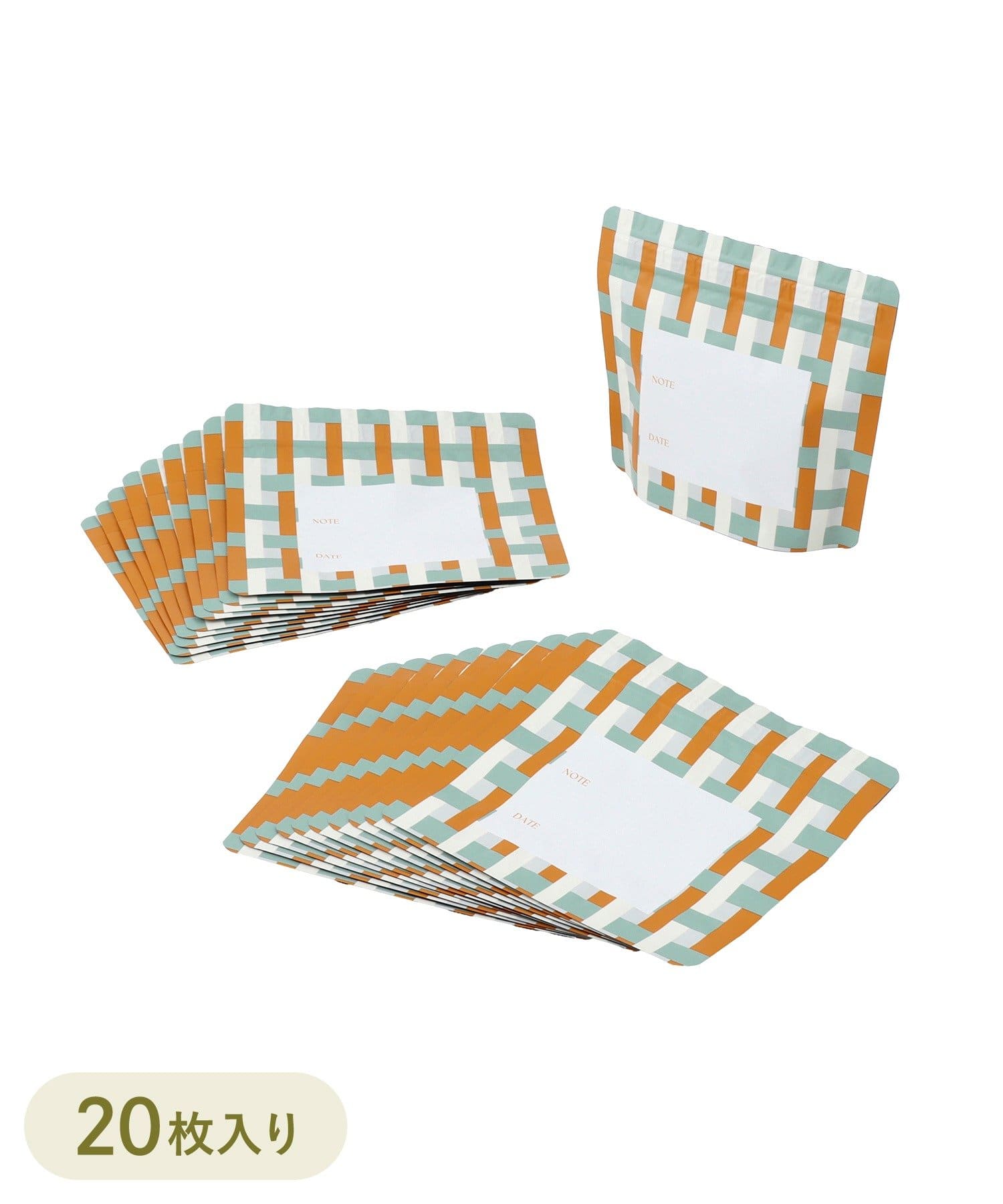 3COINS(スリーコインズ) マチありアルミストックバッグ20枚：S／KITINTO