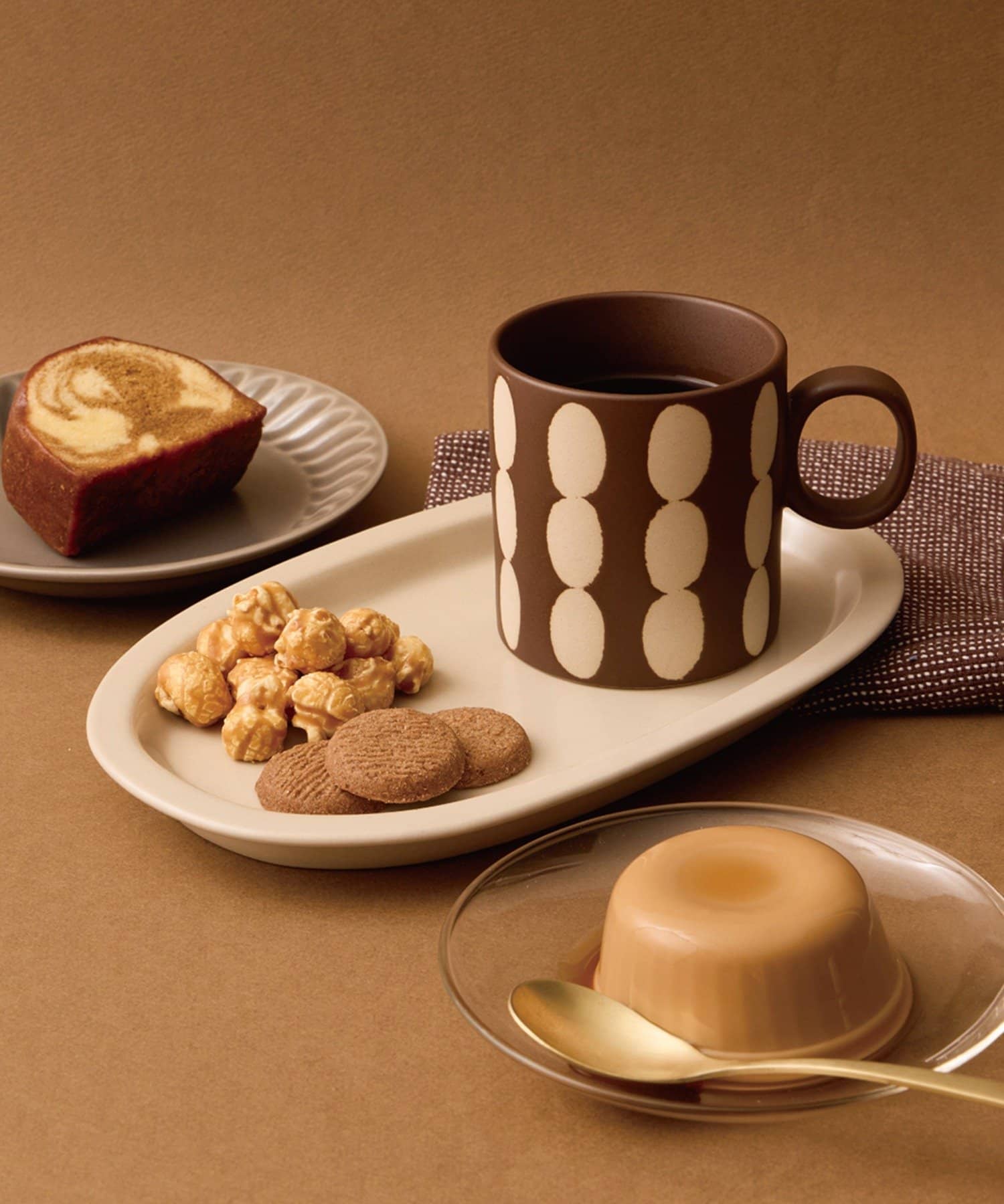 3COINS(スリーコインズ) カフェトレイ