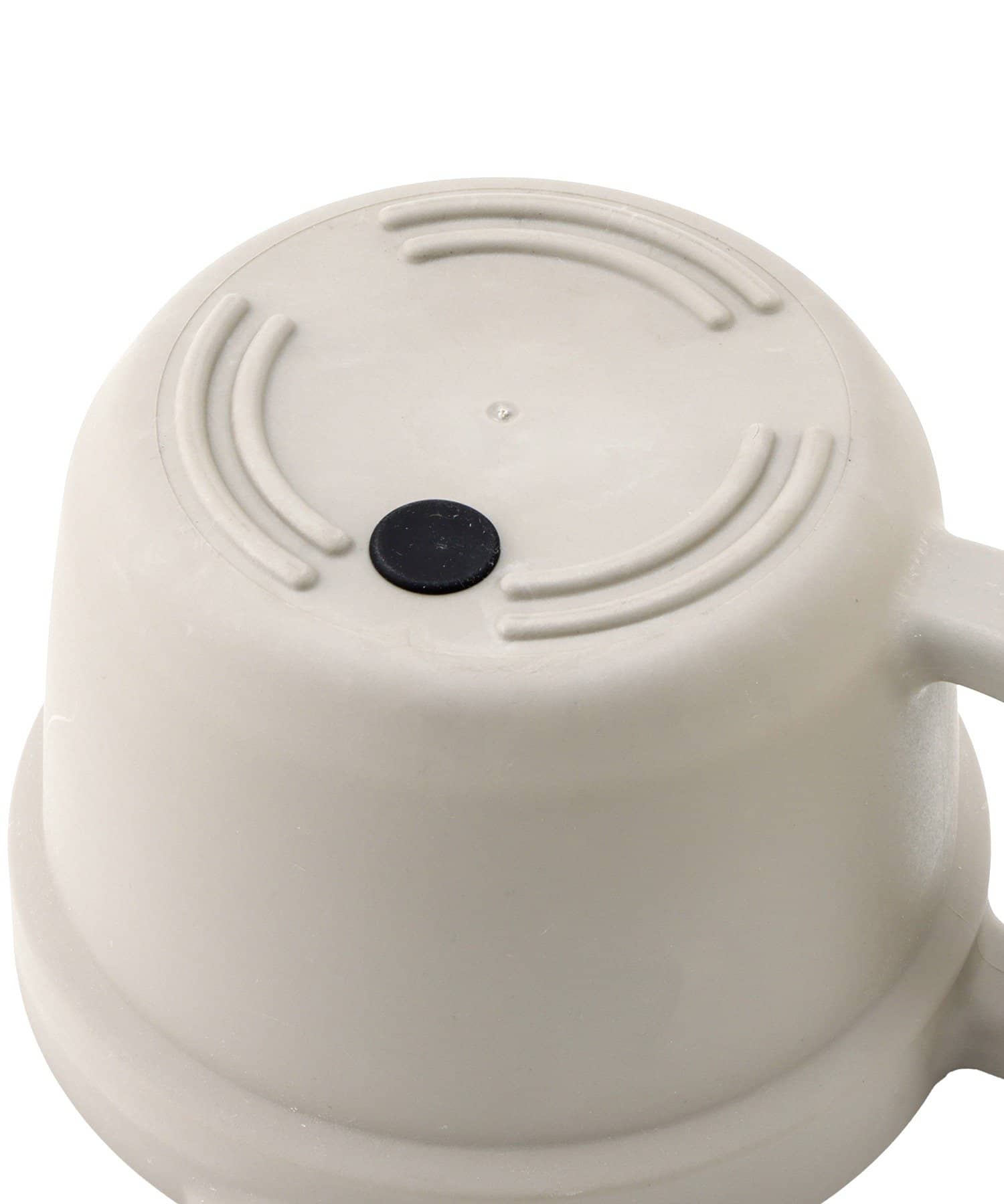 3COINS(スリーコインズ) 電子レンジ調理器マグ型：1L／KITINTO