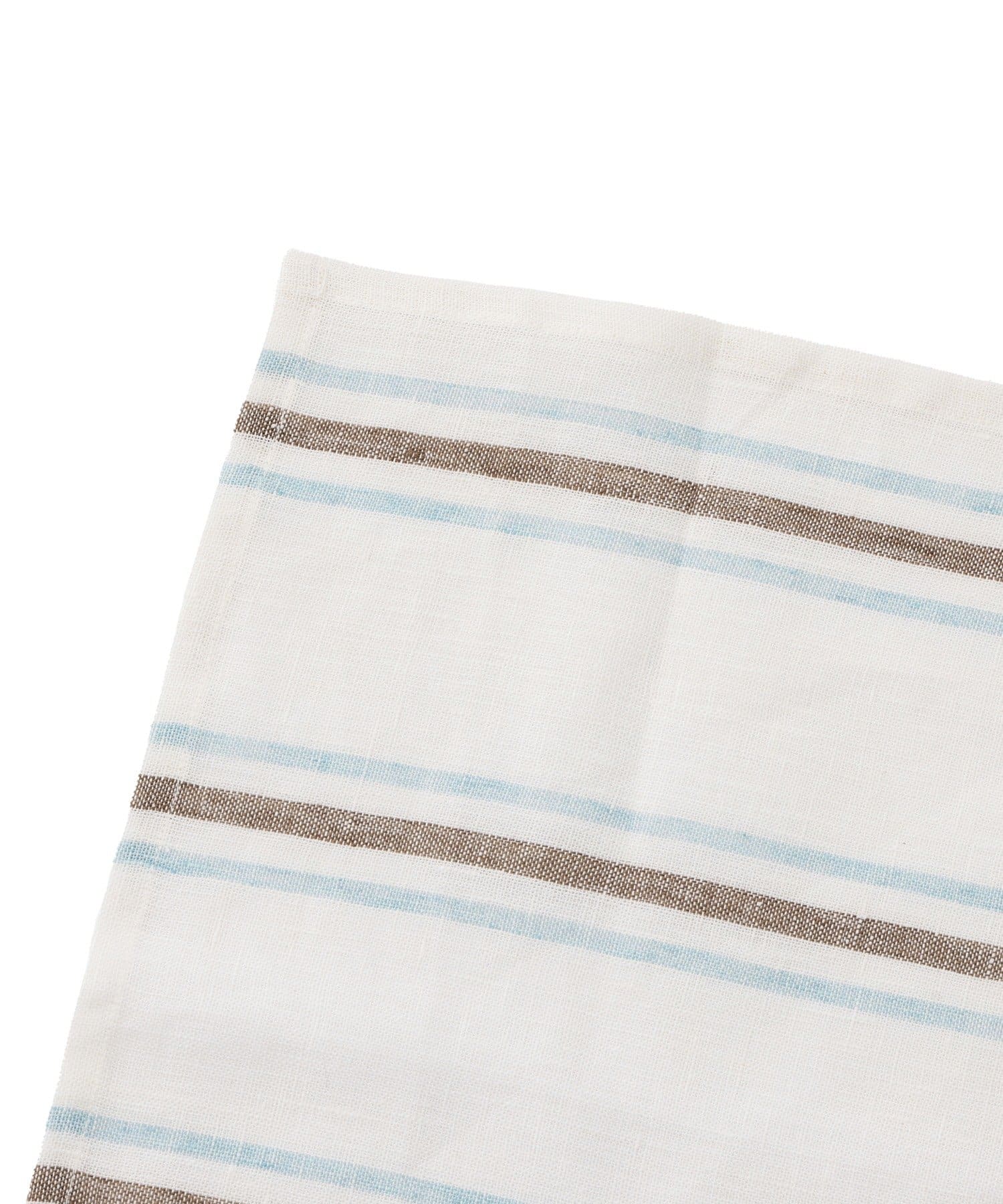 3COINS(スリーコインズ) インド製リネンディッシュタオル：80×50cm／KITINTO