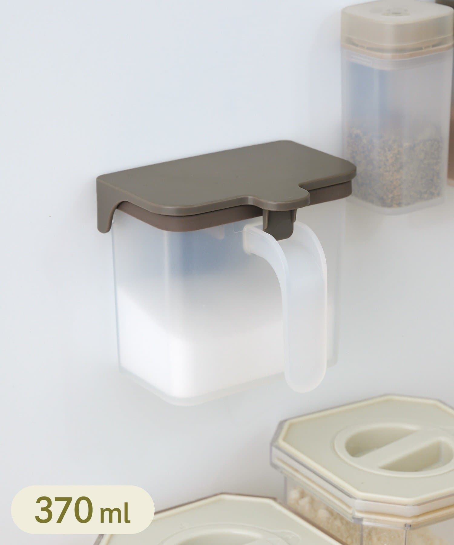 3COINS(スリーコインズ) マグネット調味料ケース／KITINTO