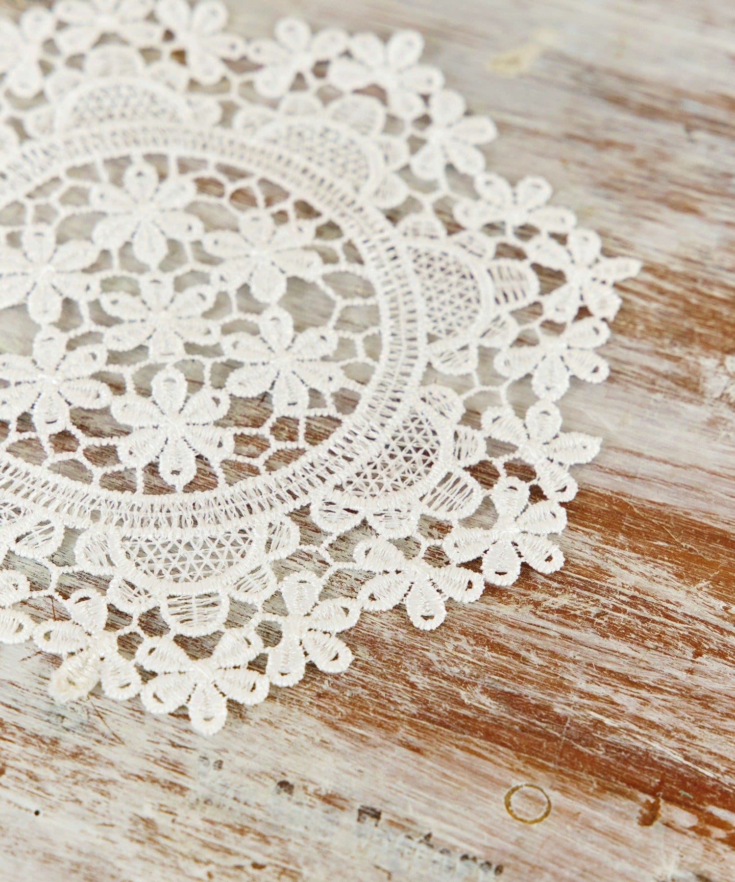 salut!(サリュ) レースドイリー：18cm／choupinet