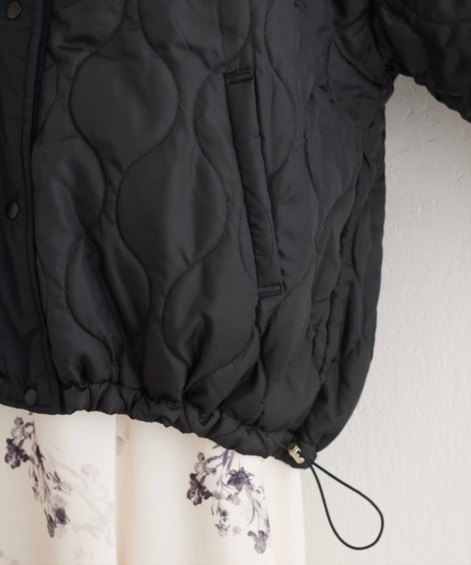 natural couture(ナチュラルクチュール) ナイロンワッシャーリバーシコート