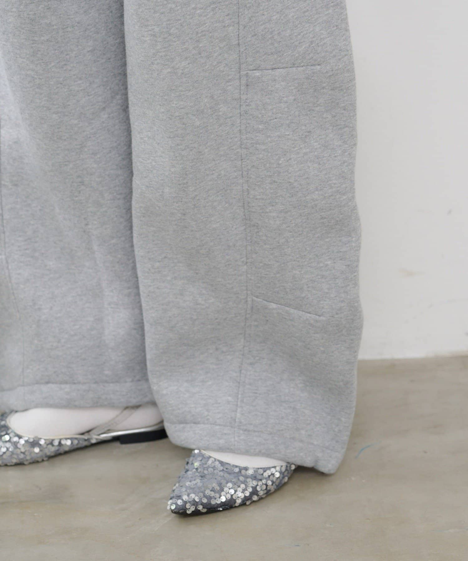 Remind me and forever(リマインドミーアンドフォーエバー) 【裏起毛！】カーブスウェットパンツ