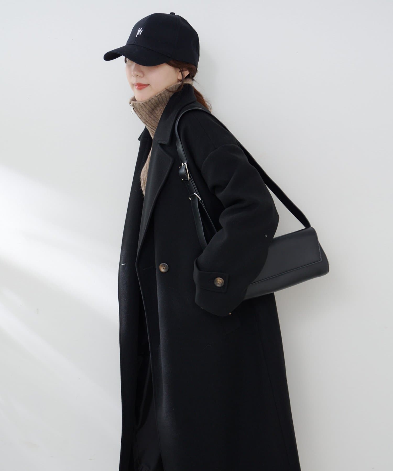 Remind me and forever(リマインドミーアンドフォーエバー) ウールライクダブルチェスターコート