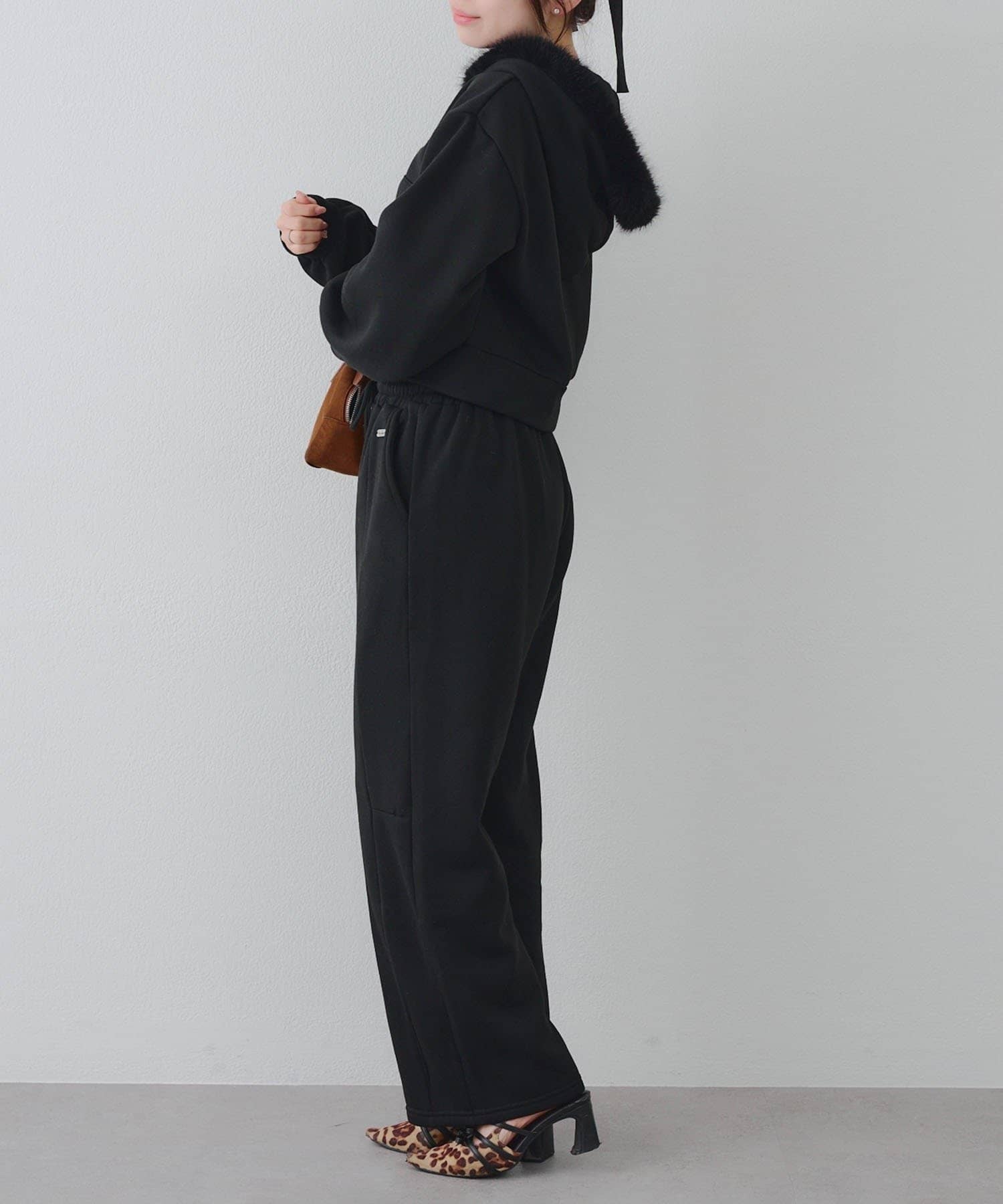 NICE CLAUP / OLIVE des OLIVE OUTLET(ナイスクラップ  / オリーブ デ オリーブ アウトレット) 【RMAF】ファーパーカーセットアップ