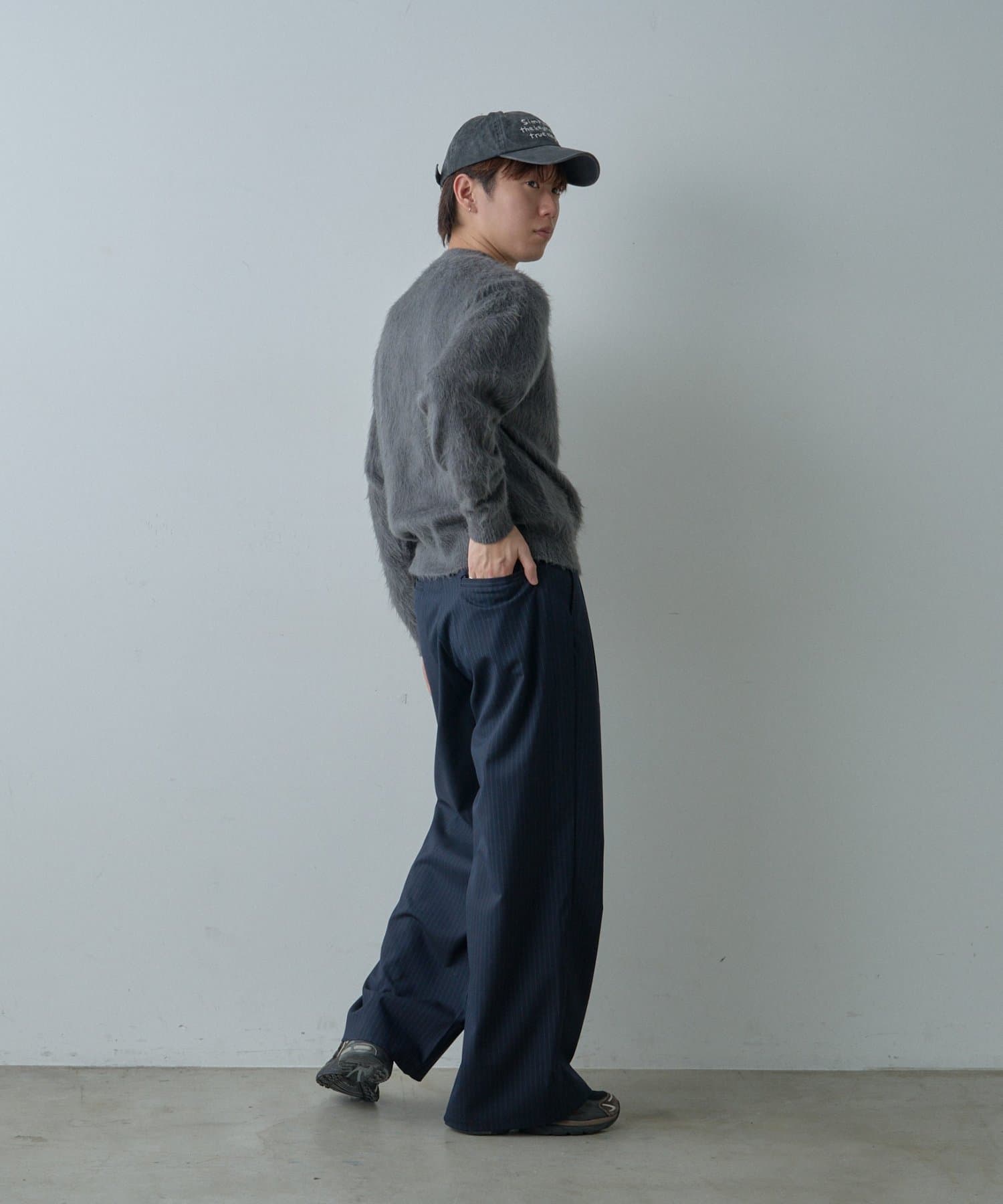 Kastane(カスタネ) 【WHIMSIC/2サイズ展開】アンゴラブレンドシャギーニットプルオーバー