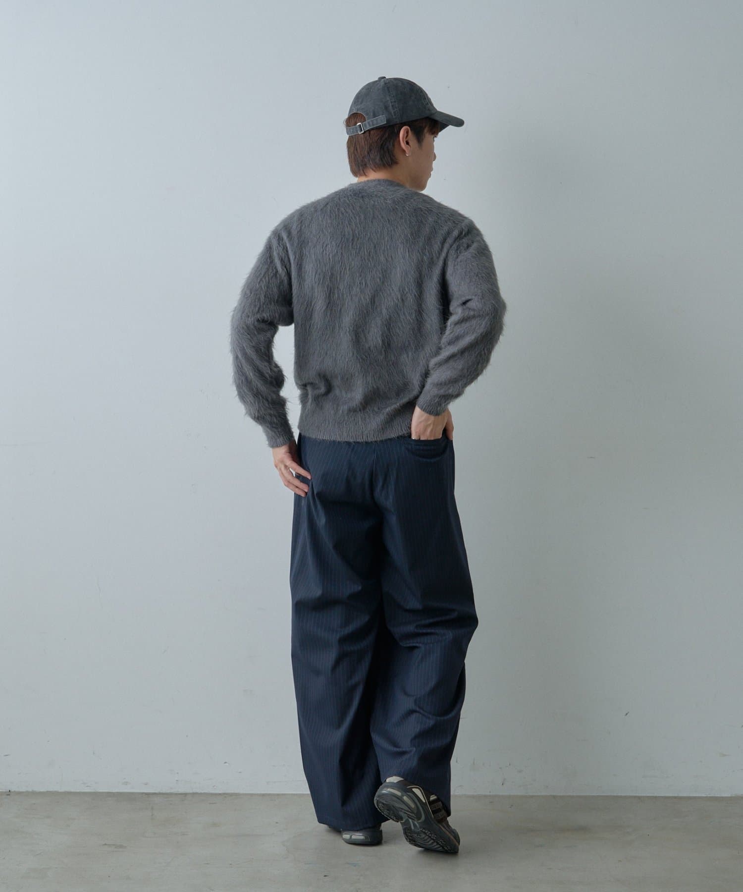 Kastane(カスタネ) 【WHIMSIC/2サイズ展開】アンゴラブレンドシャギーニットプルオーバー