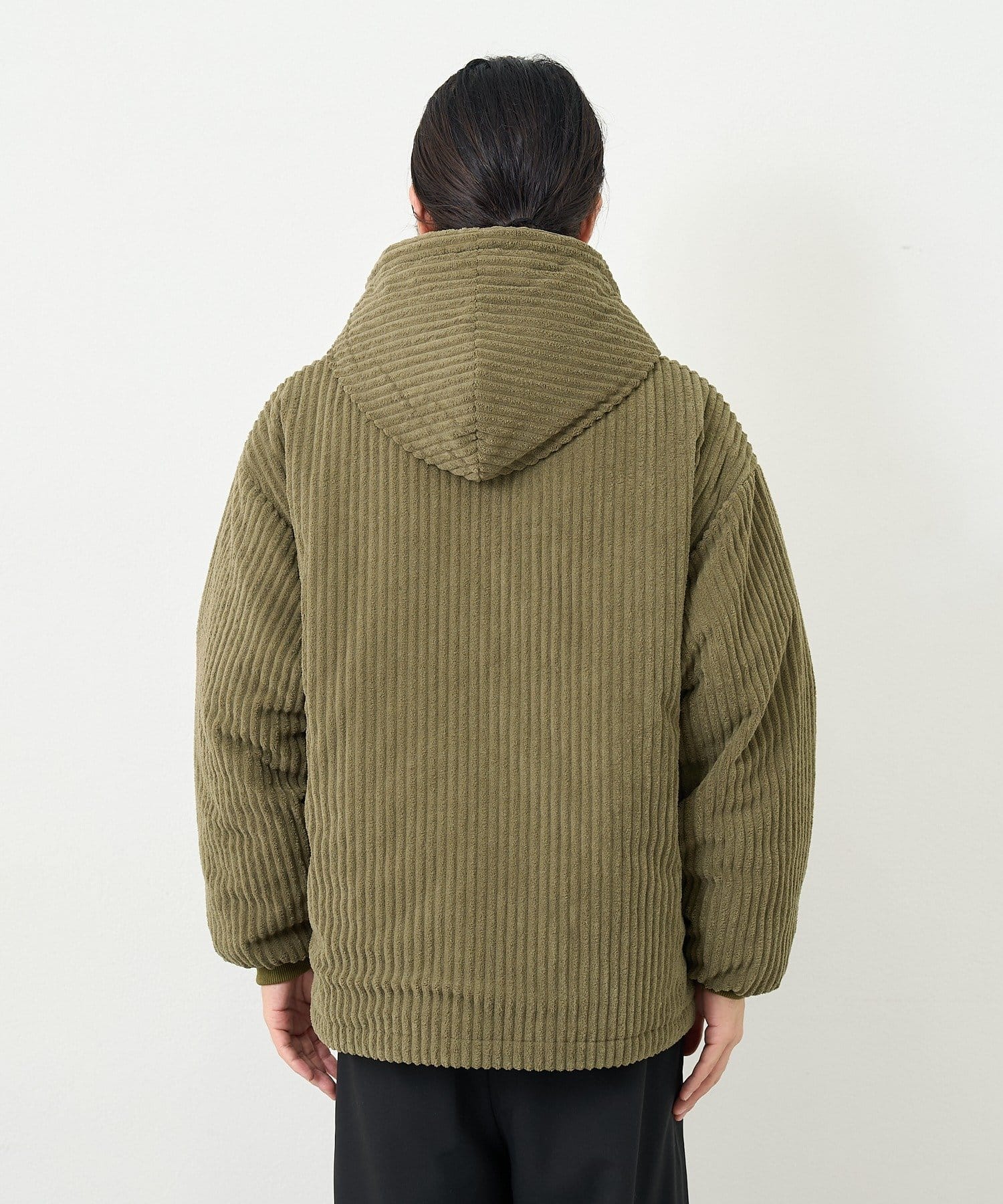 Kastane(カスタネ) 【ユニセックス】BM コーデュロイ中綿パーカー