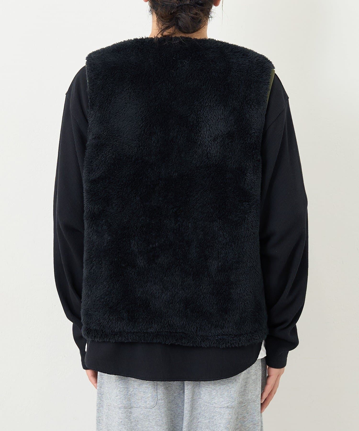 Kastane(カスタネ) 【ユニセックス】BM フリースリバーシブルベスト