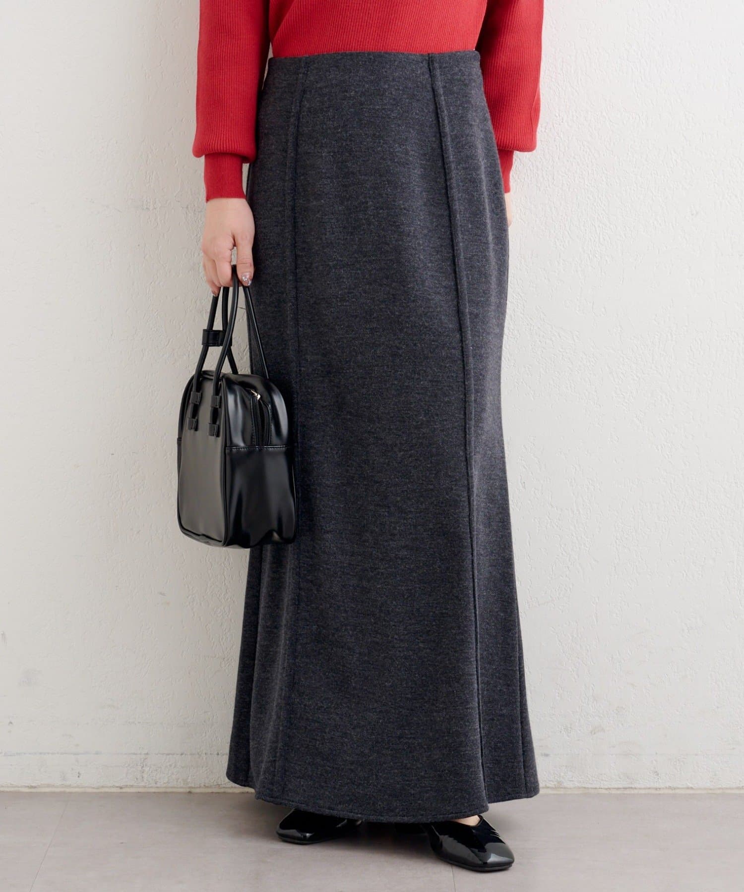 Kastane(カスタネ) B ニットライクスウェットスカート